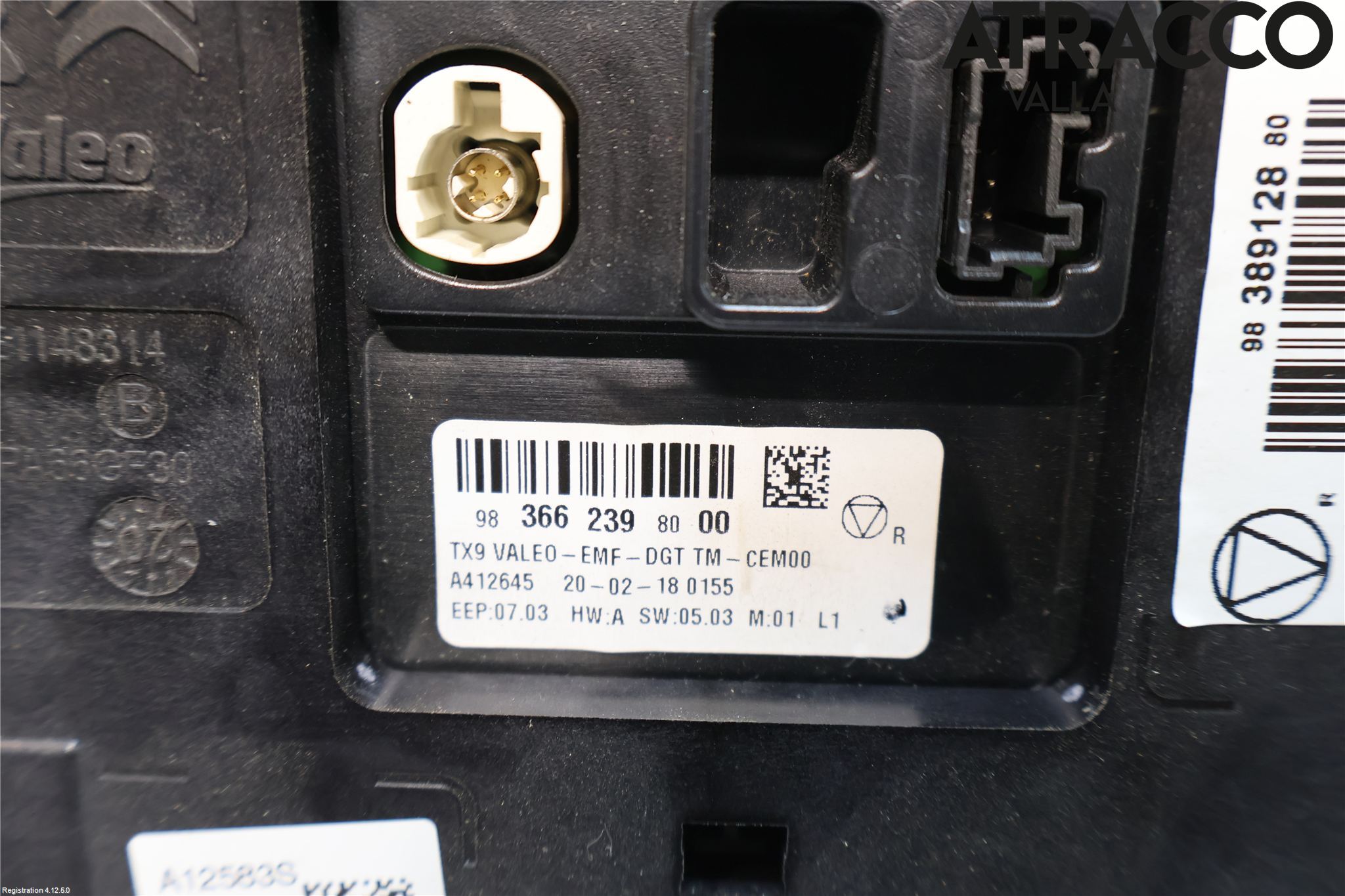 Citroen COTROEN C3 17-24 Multifunktionsdisplay