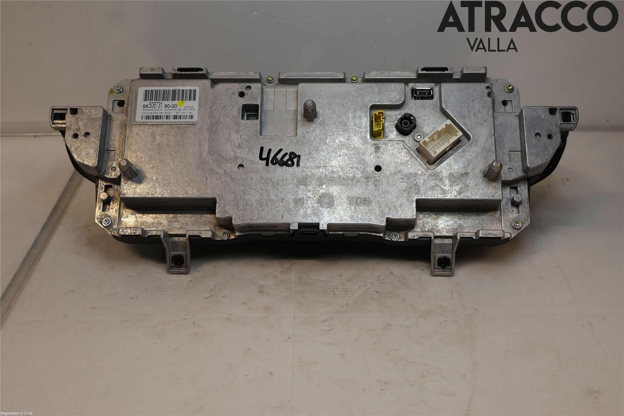 Peugeot 5008 17-24 Instrument Komb