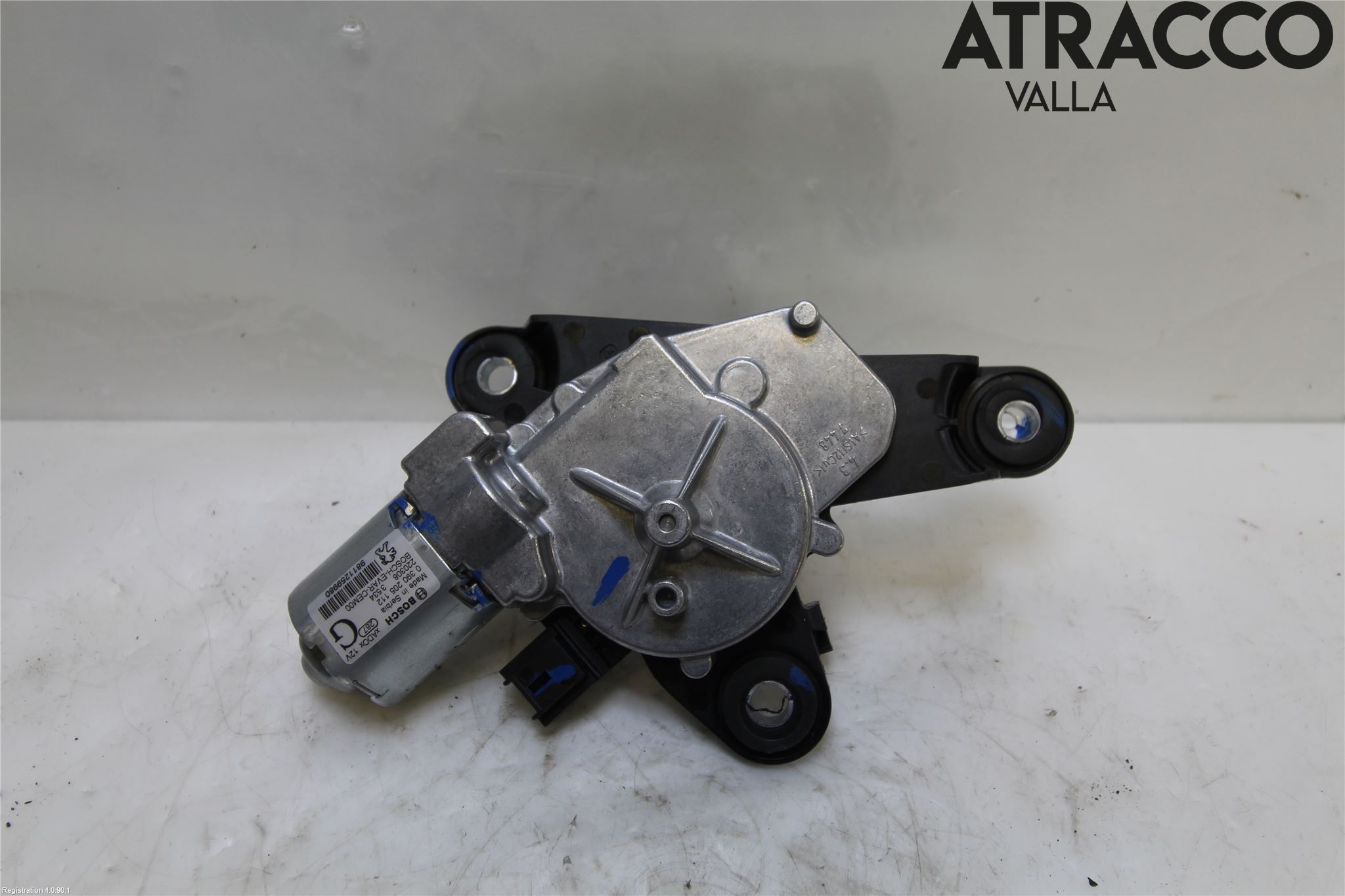 Citroen COTROEN C3 17-24 Torkarmotor Baklucka