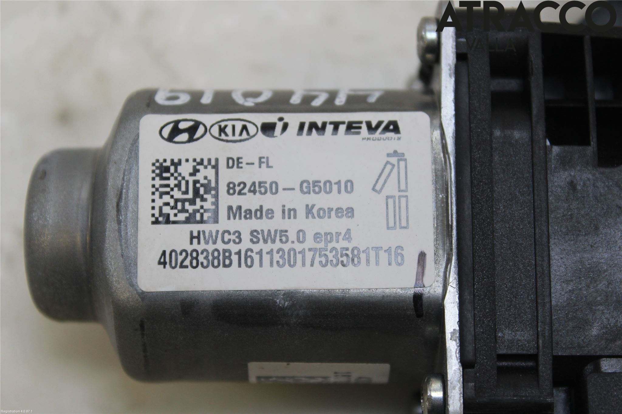 Kia NIRO (DE) 17-22 Fönsterhissmotor