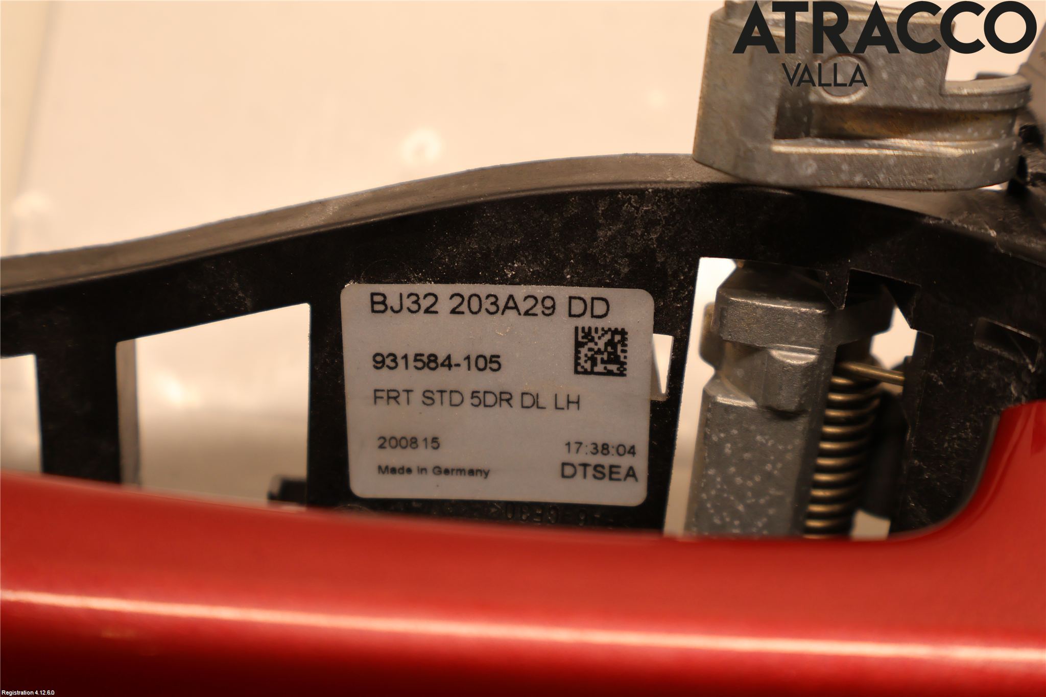 Landrover LAND ROVER RANGE ROVER EVOQUE (L538) 11-18 Dörrhandtag Yttre Hö