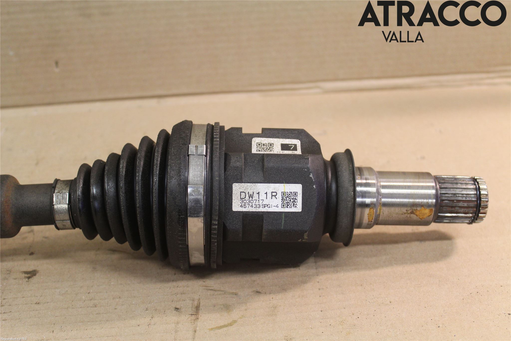 Toyota PRIUS ZVW30 09-20 Drivaxel Fram Höger