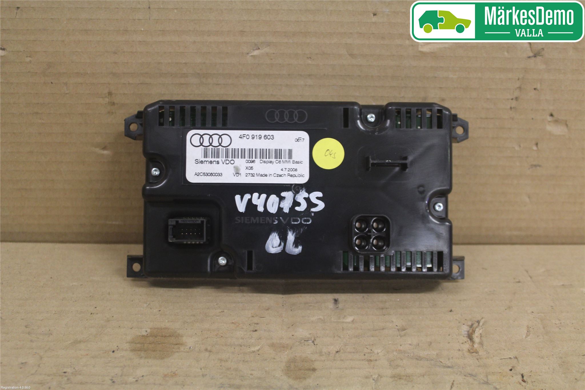 Audi A6/S6     05-11 Multifunktionsdisplay