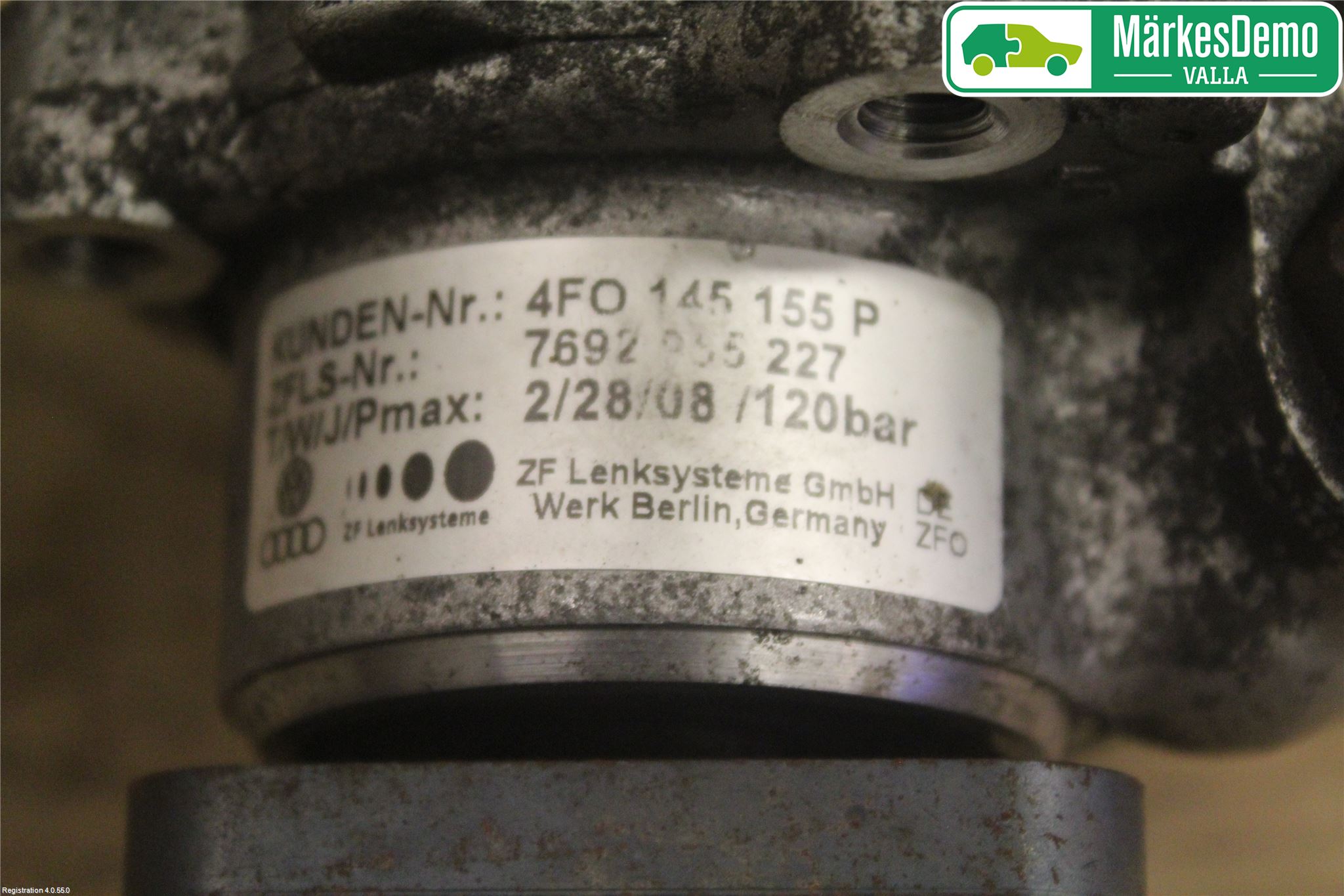 Audi A6/S6     05-11 Styrservopump