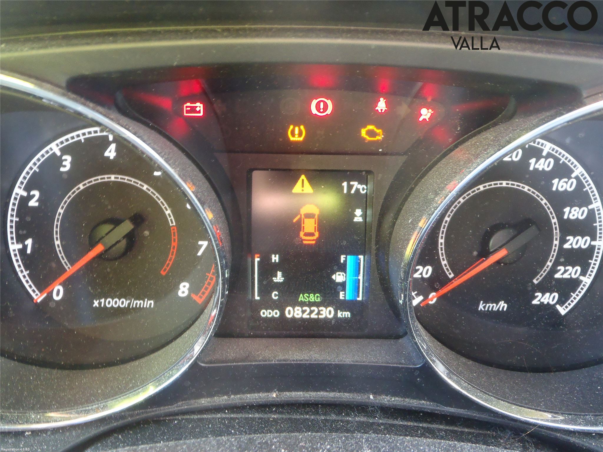 Mitsubishi ASX 10-22 Instrument Komb