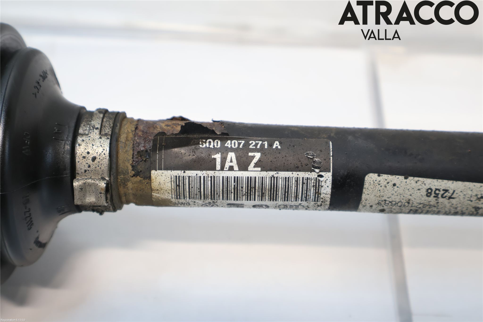 Volkswagen VW GOLF / E-GOLF VII 13-20 Drivaxel Fram Vänster