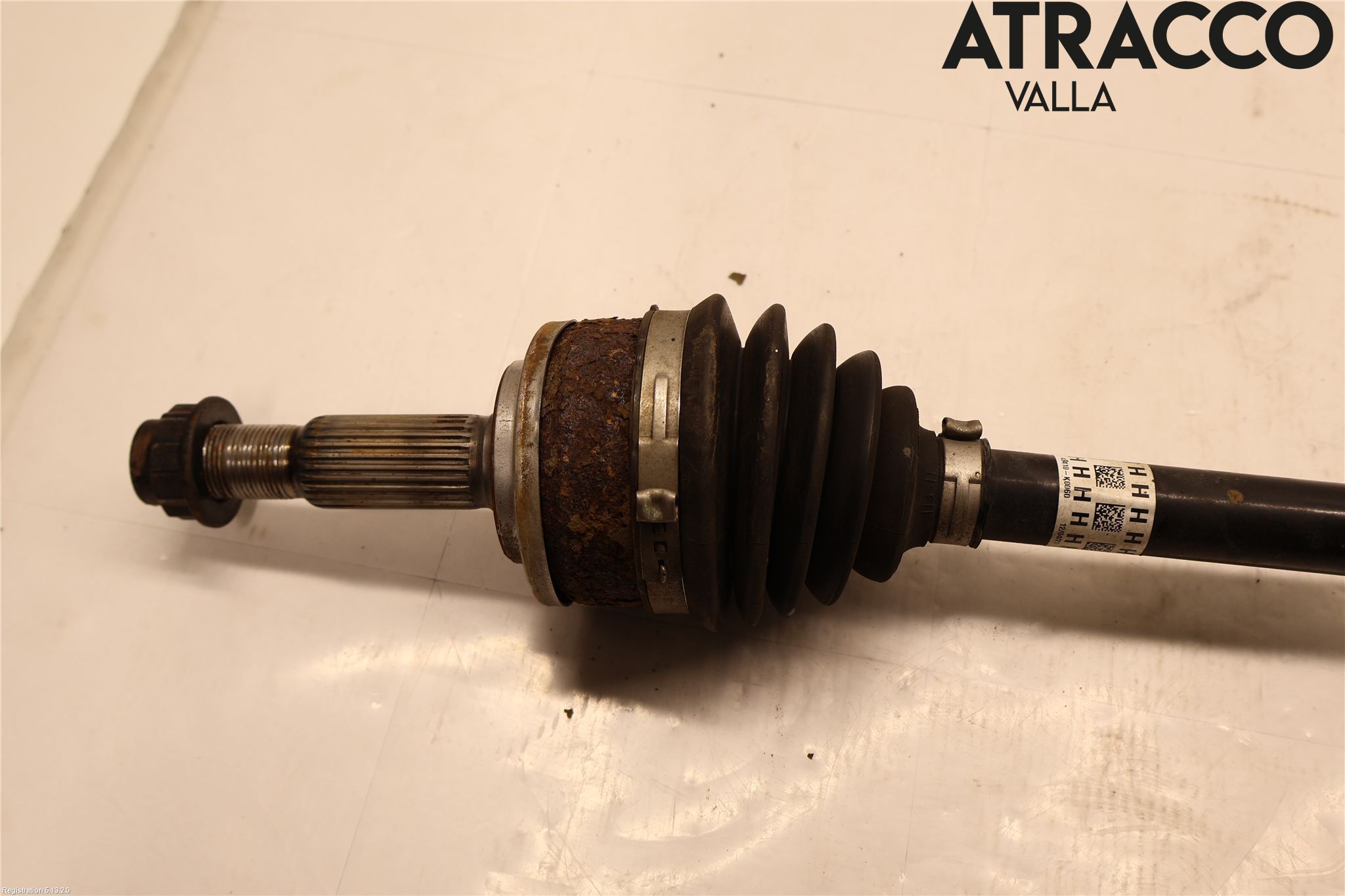 Toyota YARIS XP21 20- Drivaxel Fram Höger