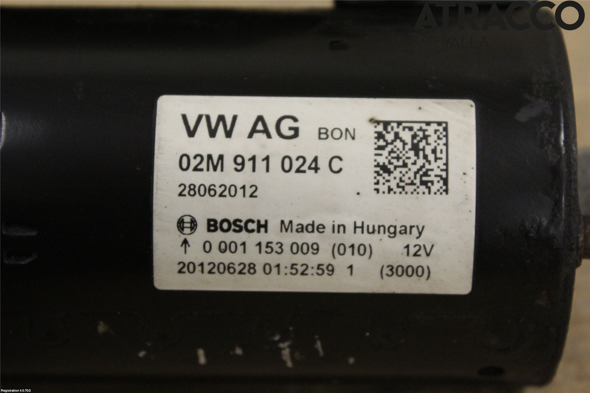 Volkswagen VW PASSAT 11-14 Startmotor Diesel