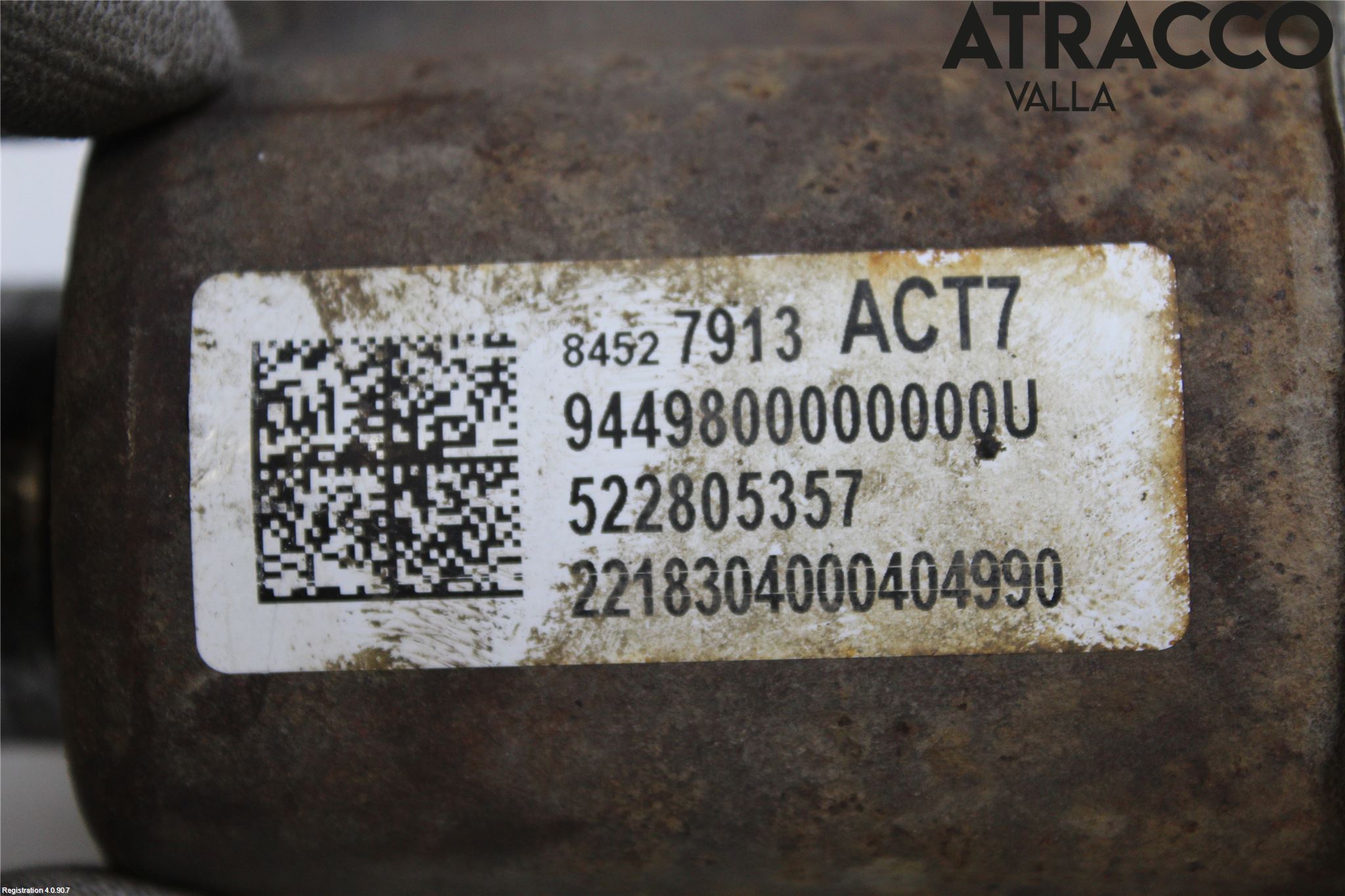 Opel INSIGNIA 17- Drivaxel Fram Vänster