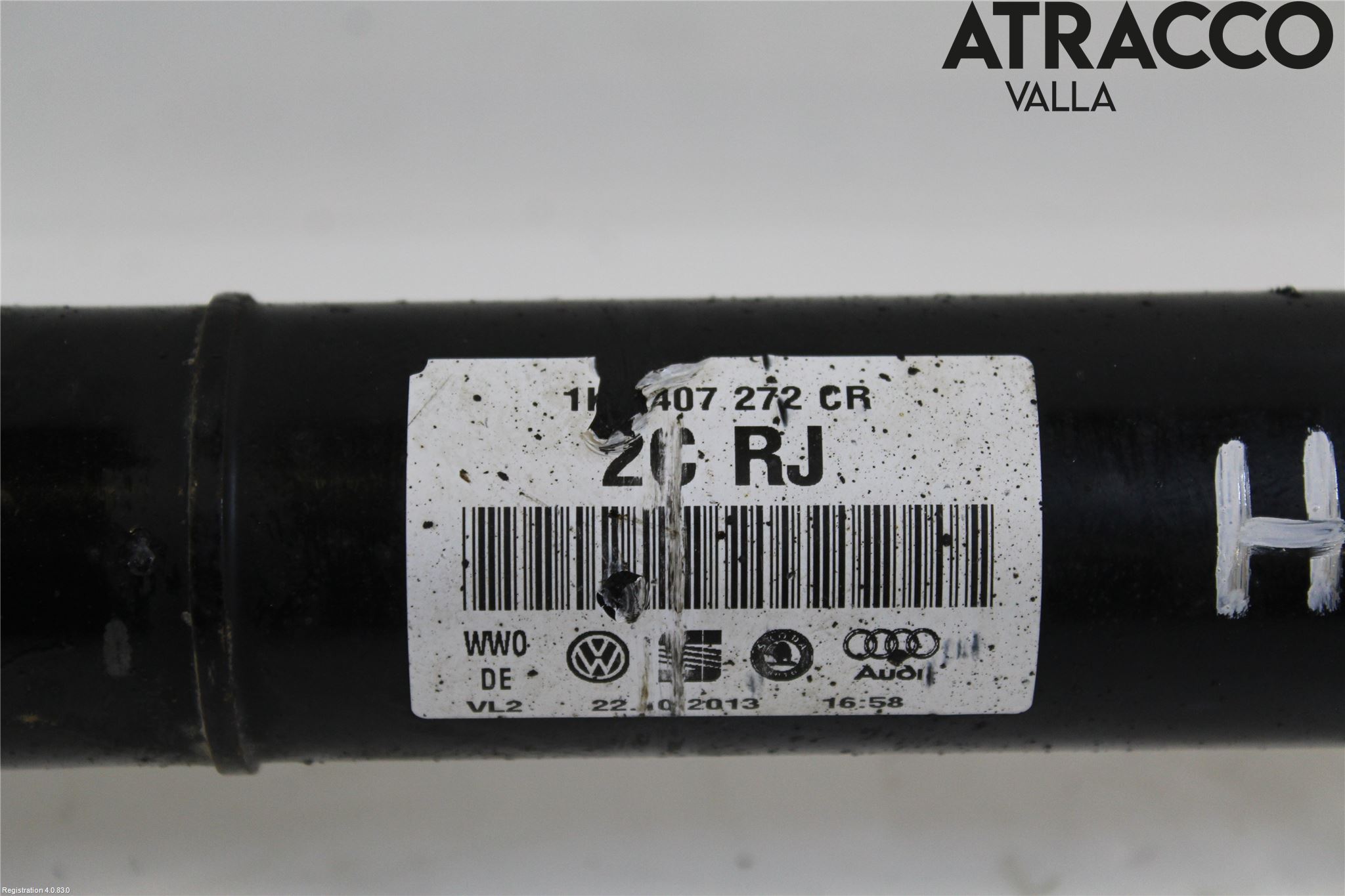 Volkswagen VW PASSAT 11-14 Drivaxel Fram Höger