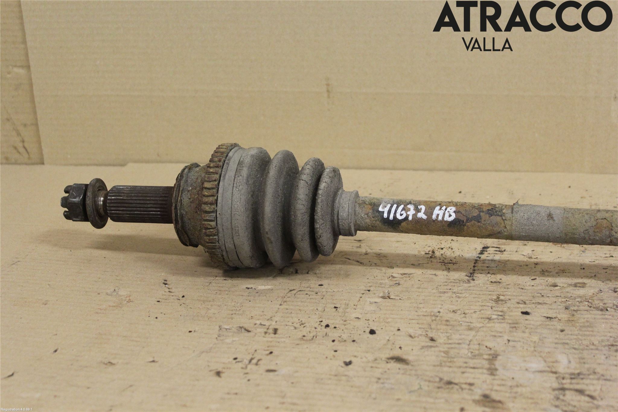 Hyundai SANTA FE  06-12 Drivaxel Bak Höger
