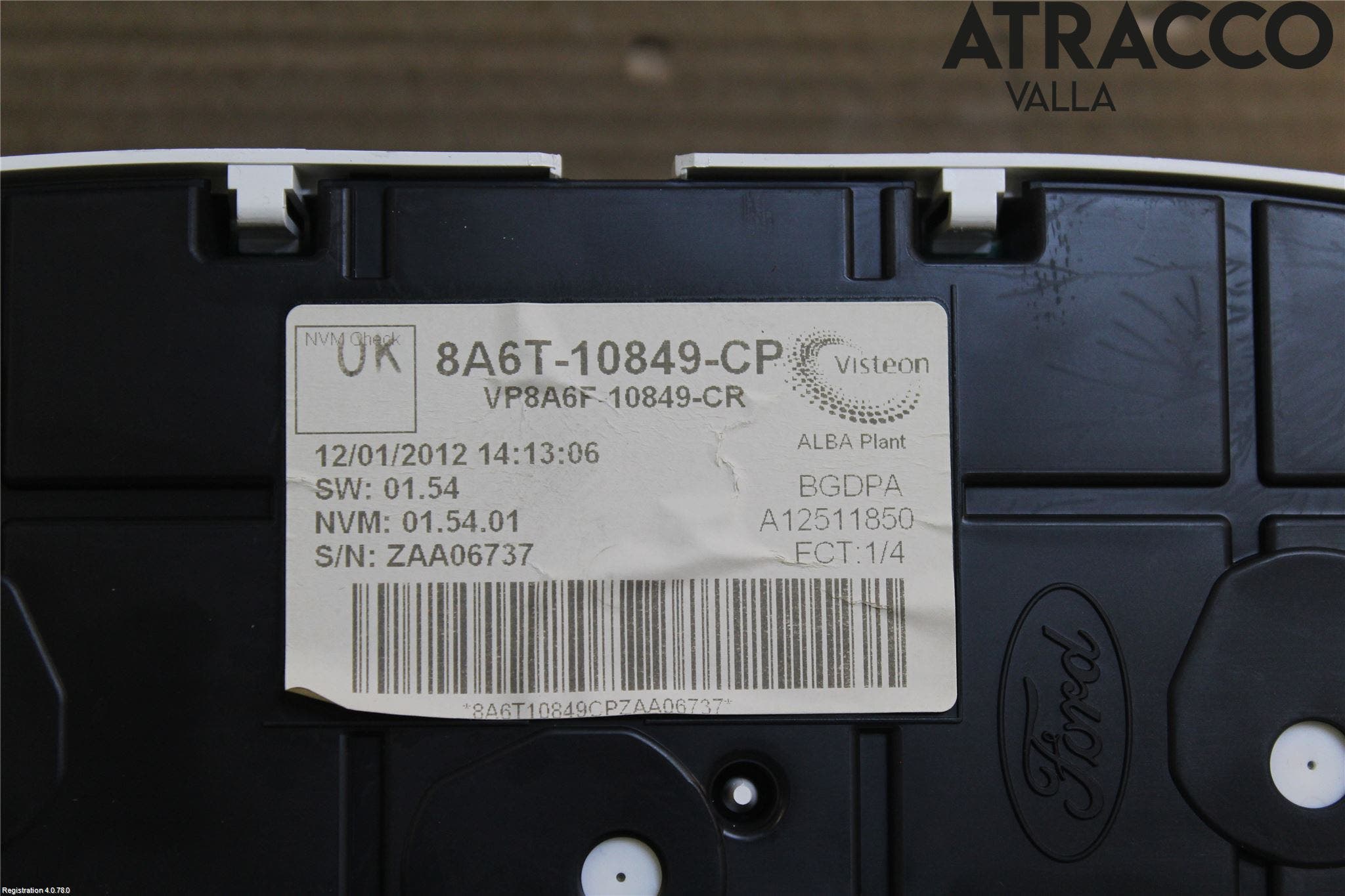 Ford FIESTA 09-12 Instrument Komb