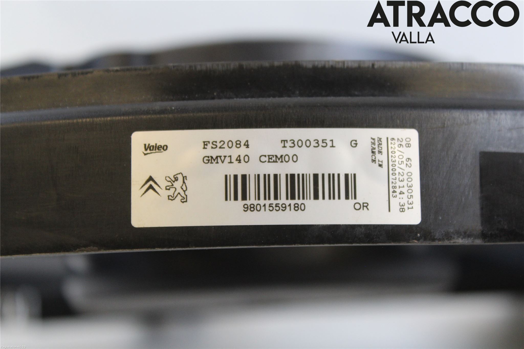 Citroen COTROEN C3 17-24 Kylfläkt El