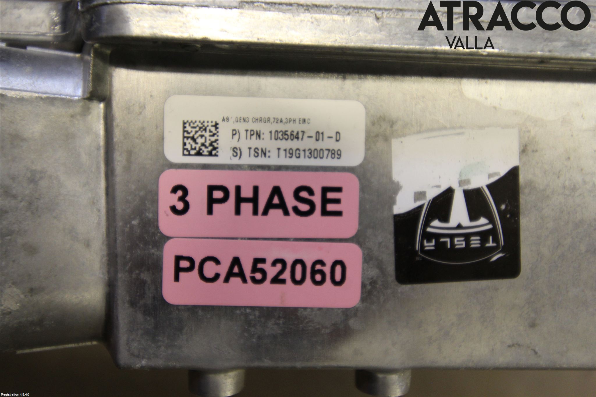 Tesla MODEL X 16- Batteriladdare Högspänning