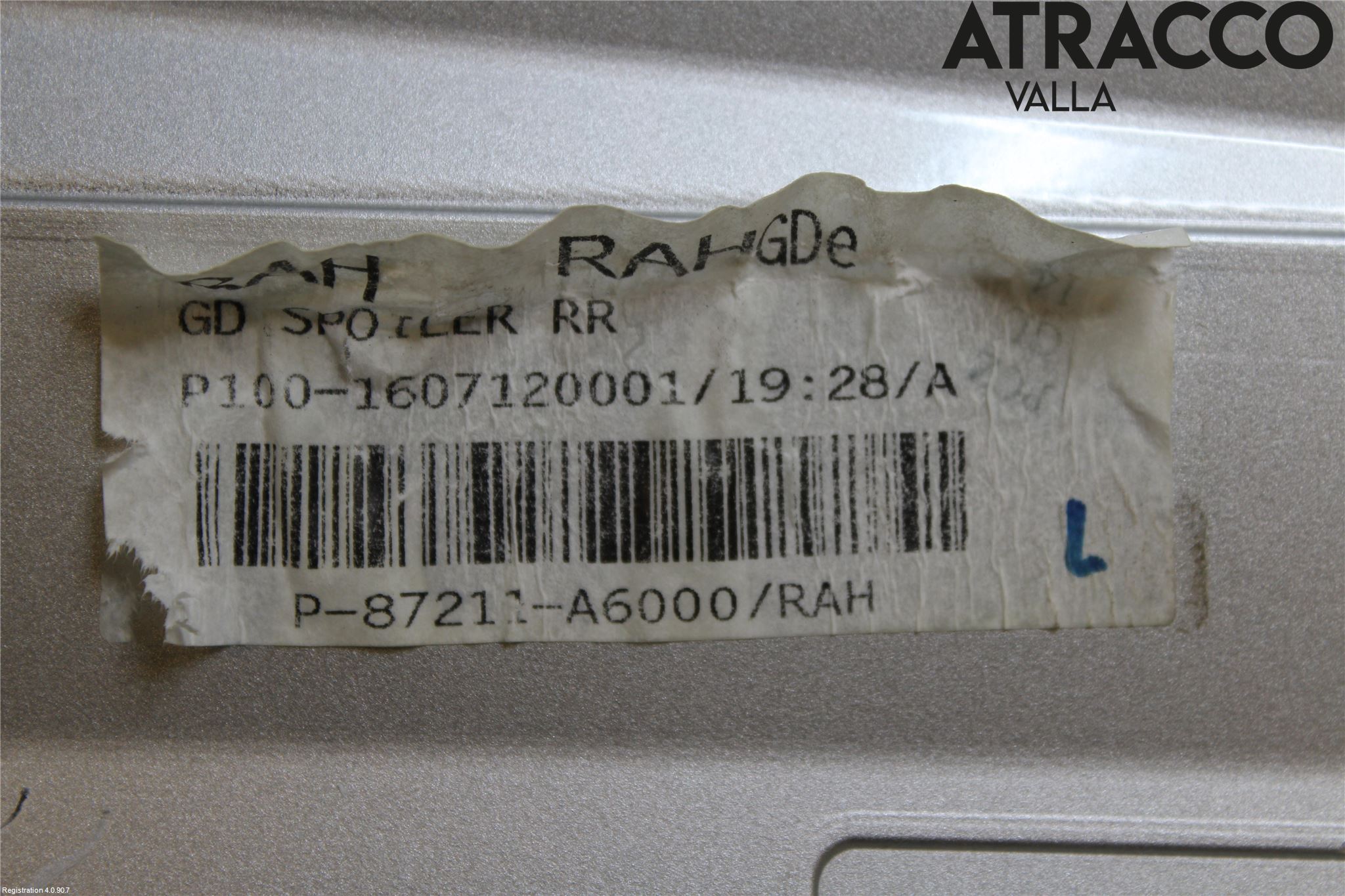 Hyundai i30 GD 13-17 Spoiler Baklucka