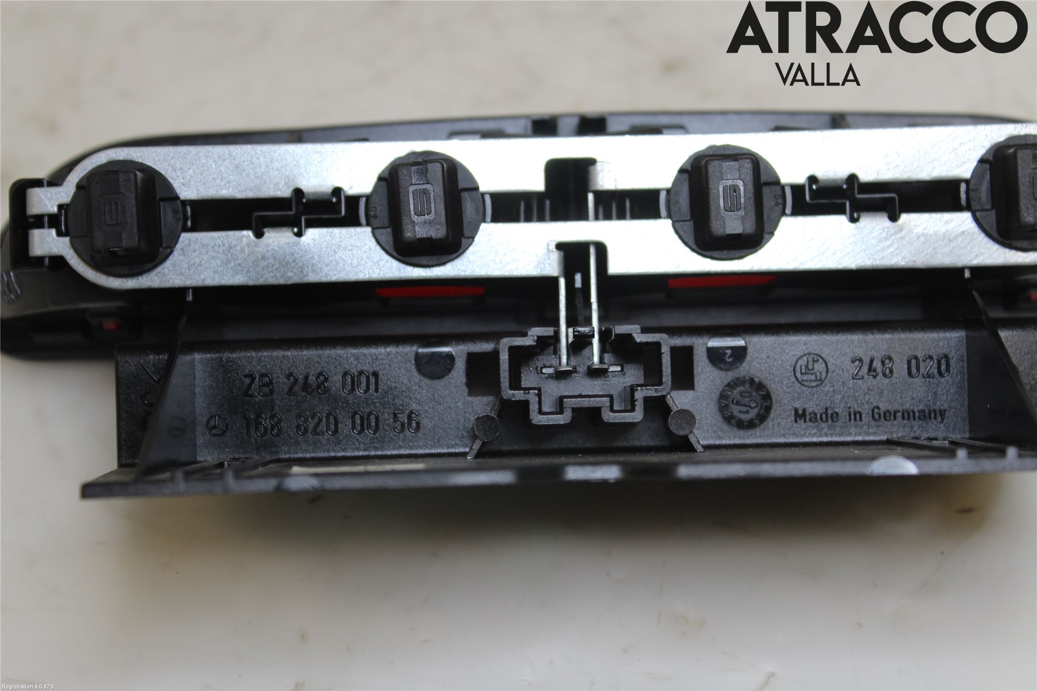 Mercedes-Benz MB A-KLASS (W168) 98-04 Bromsljus Bakruta