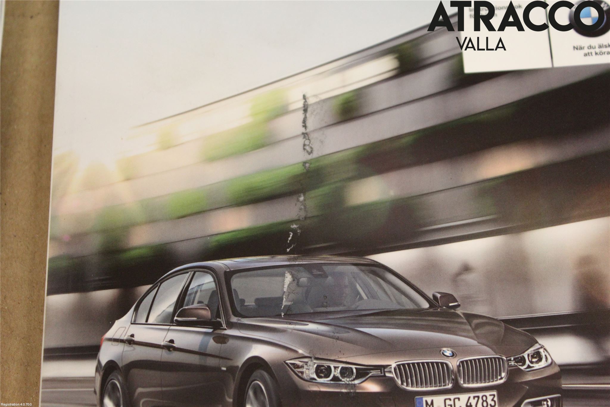 BMW 3 F30/F31/F80 12-19 Instruktionsbok