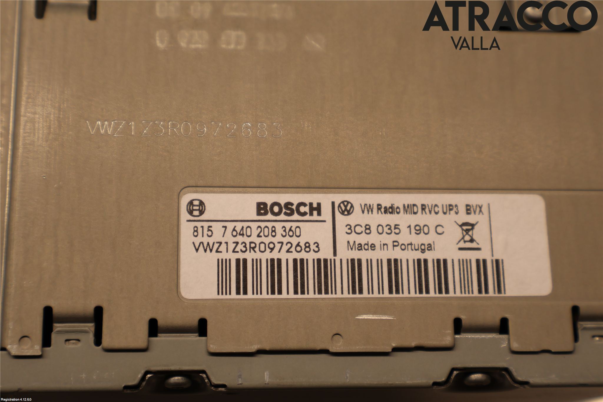 Volkswagen VW SHARAN 11- Cd Radio - Multimediapanel