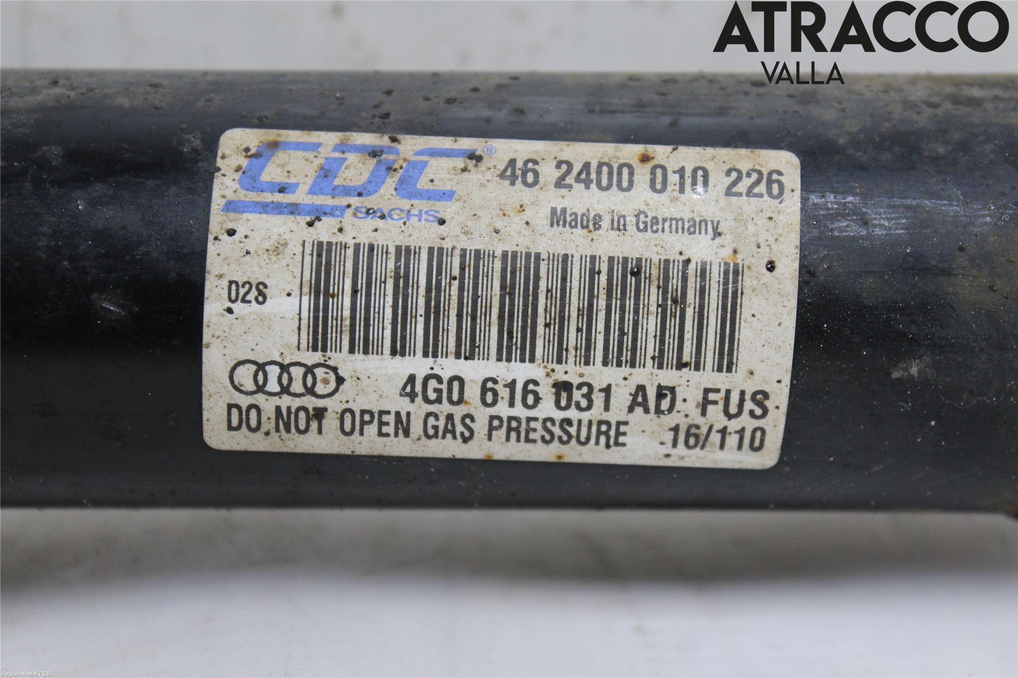 Audi A6 ALLROAD 12-18 Stötdämpare Bak