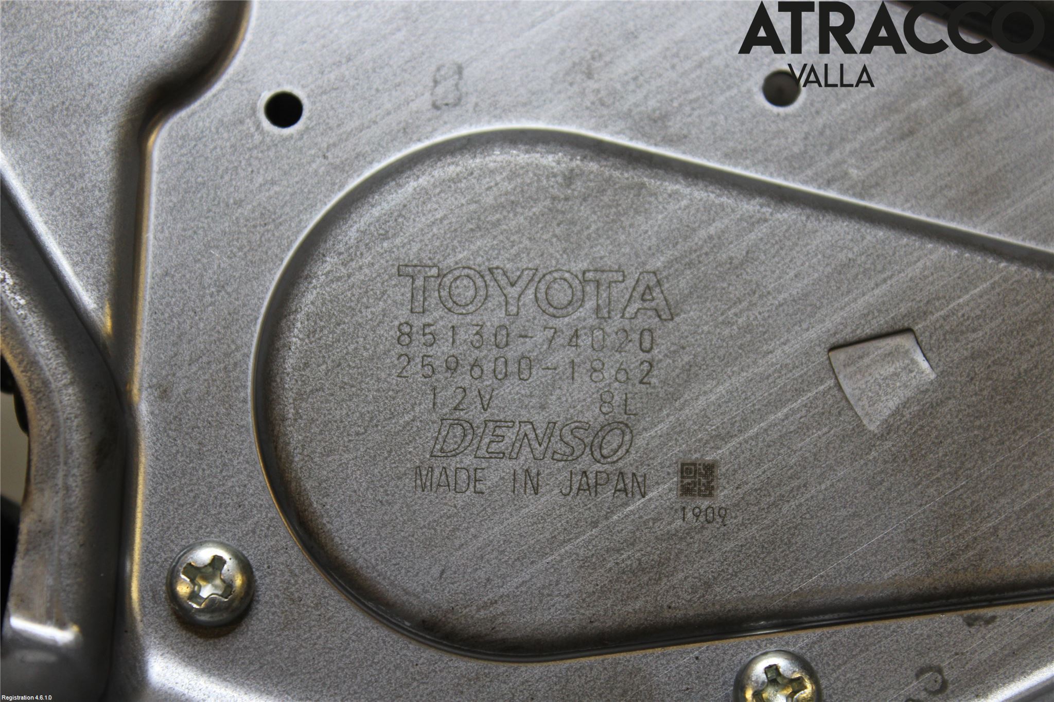 Toyota iQ Torkarmotor Baklucka