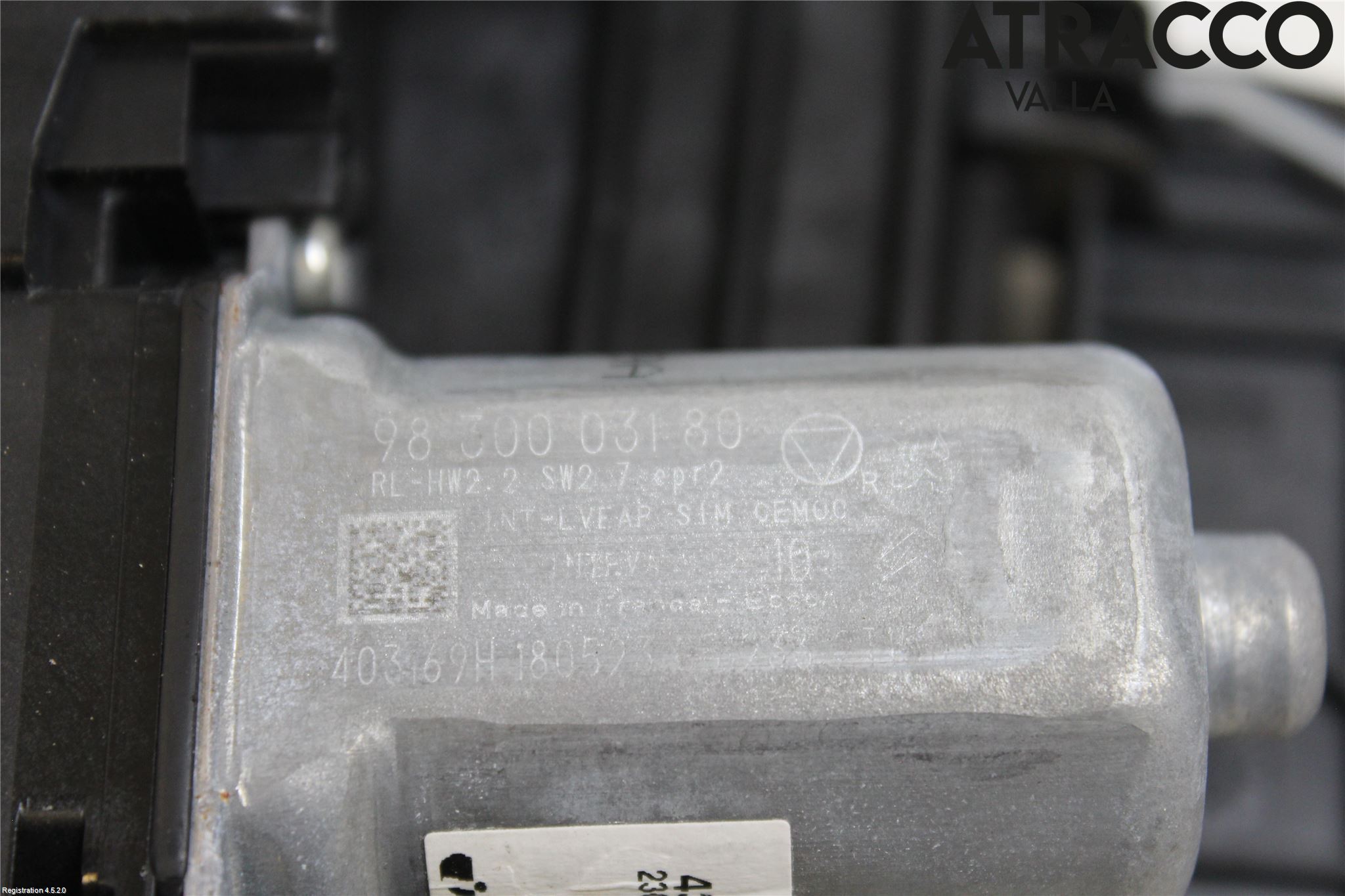 Peugeot 2008/E-2008 20- Fönsterhiss El Kompl