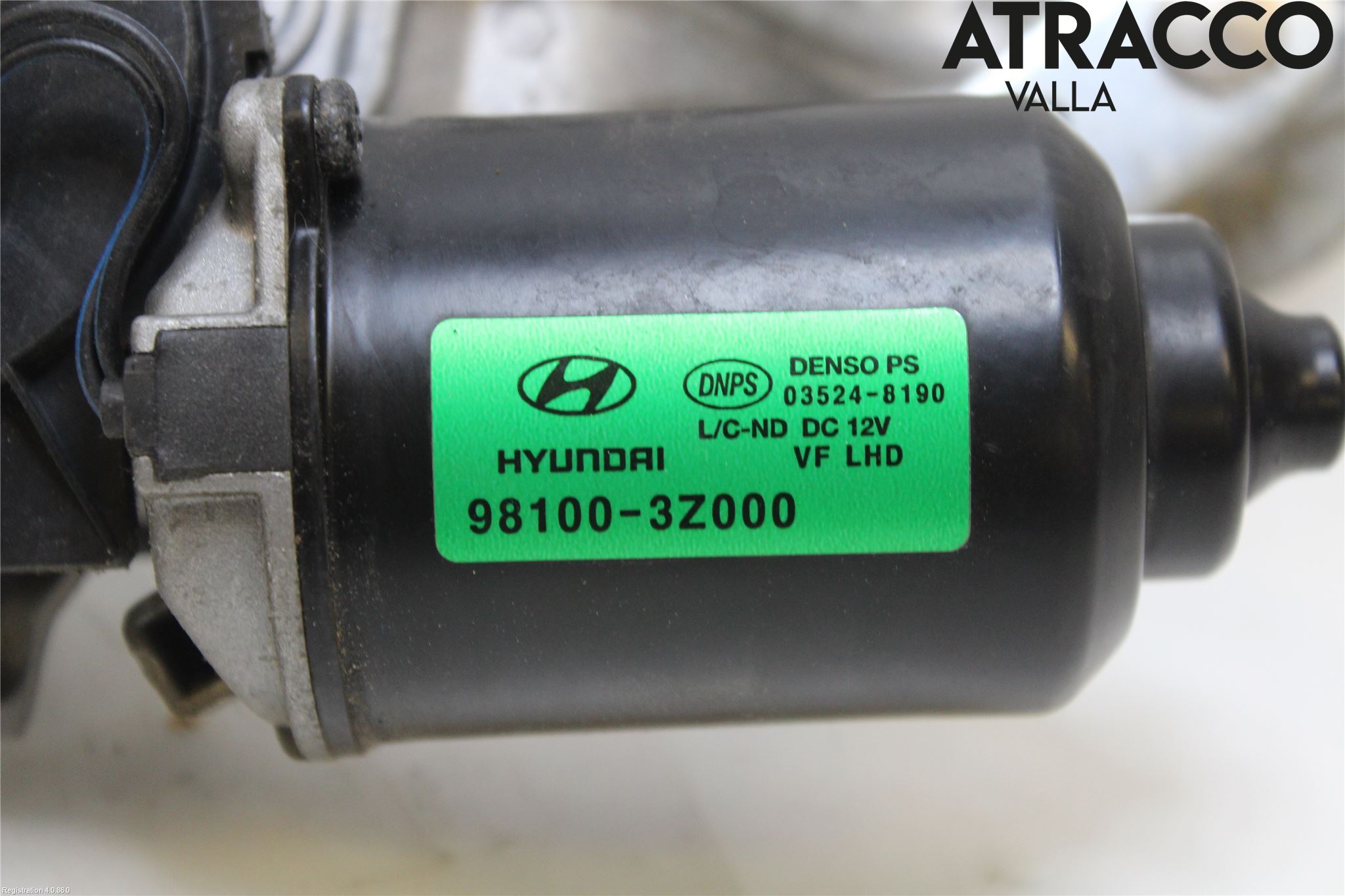 Hyundai i40 08-15 Torkarmekanism Vindruta