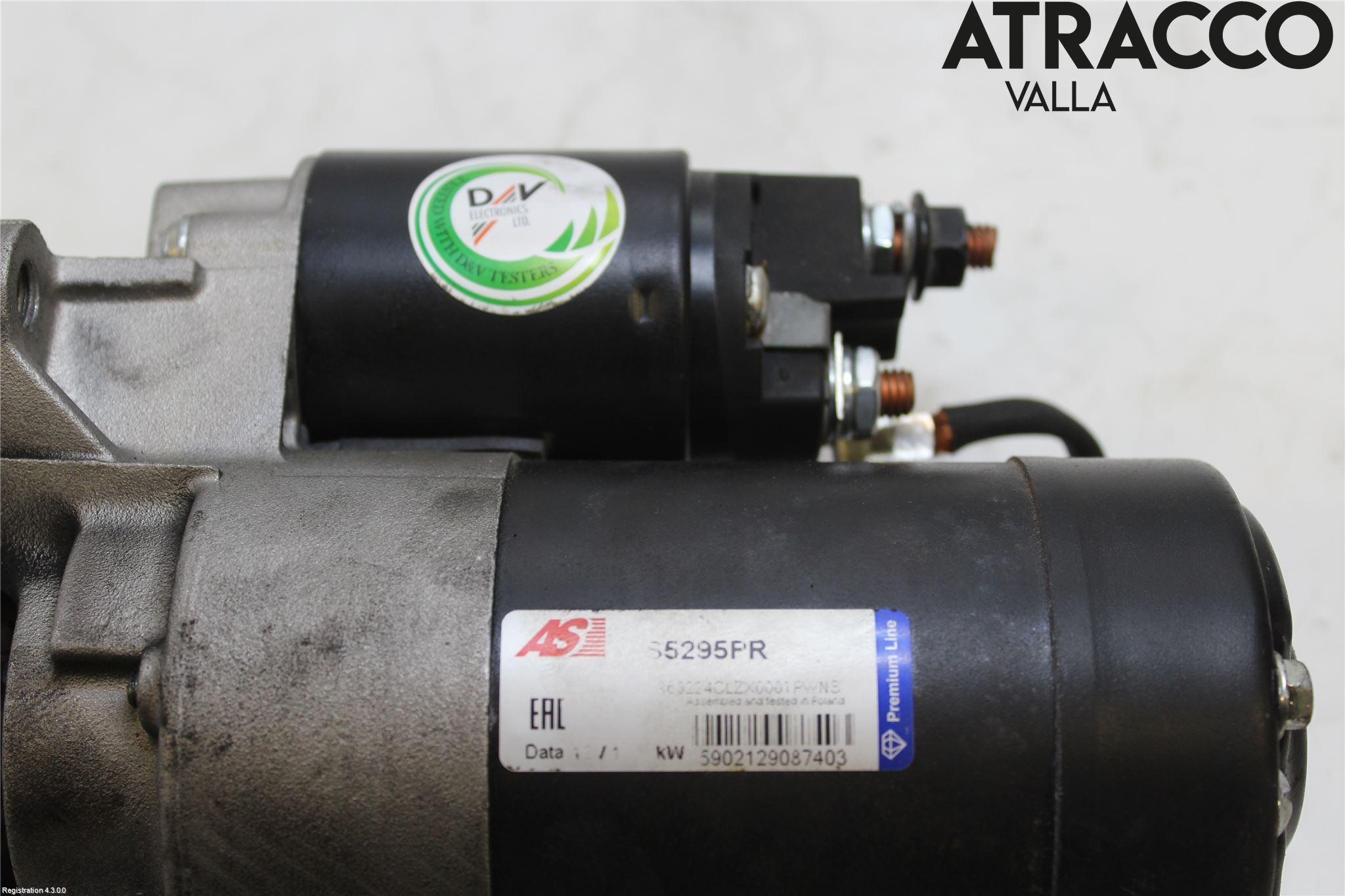 Peugeot 307     05-08 Startmotor