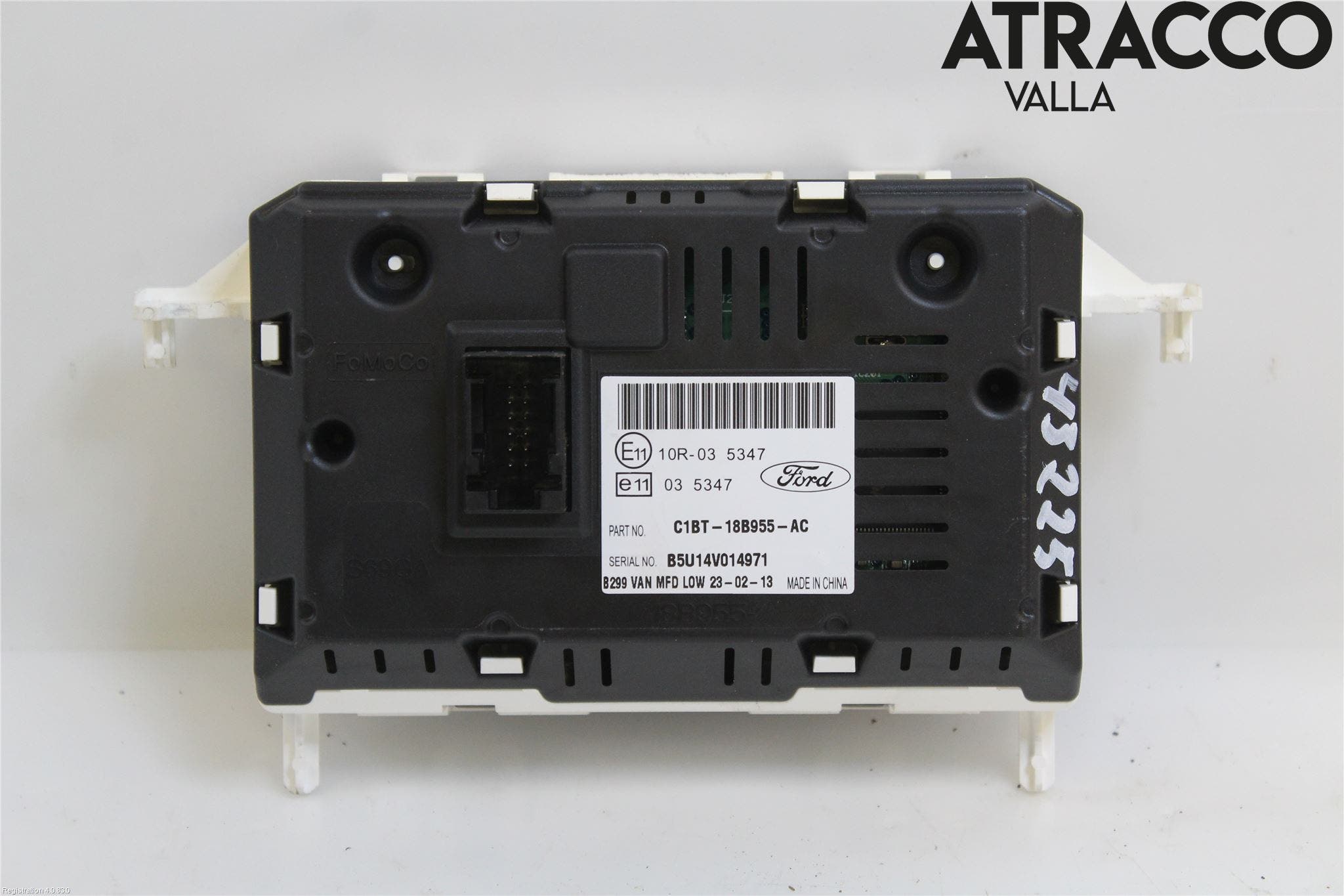 Ford FIESTA 13-17 Färddator