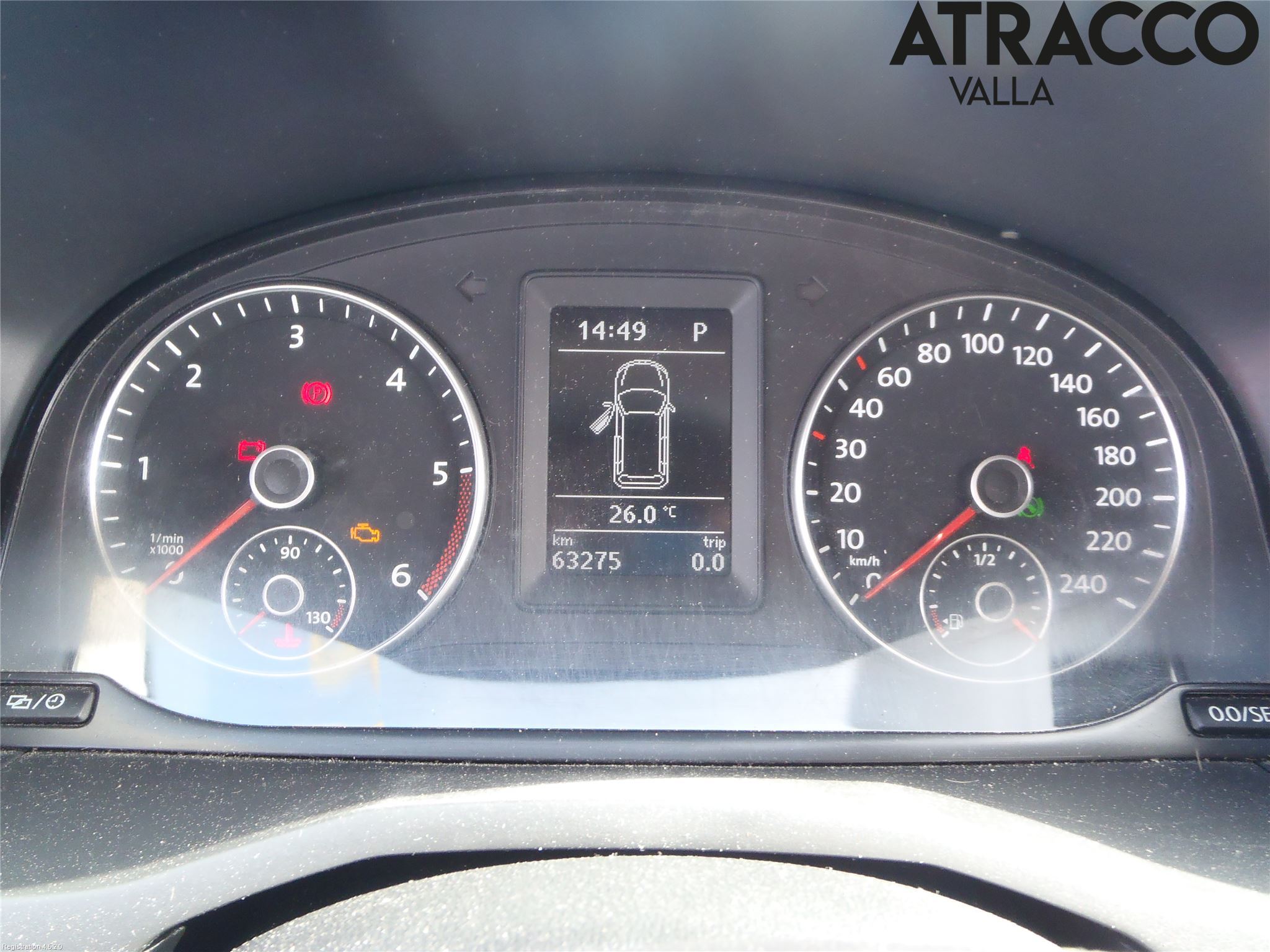 Volkswagen VW CADDY 16-20 Instrument Komb