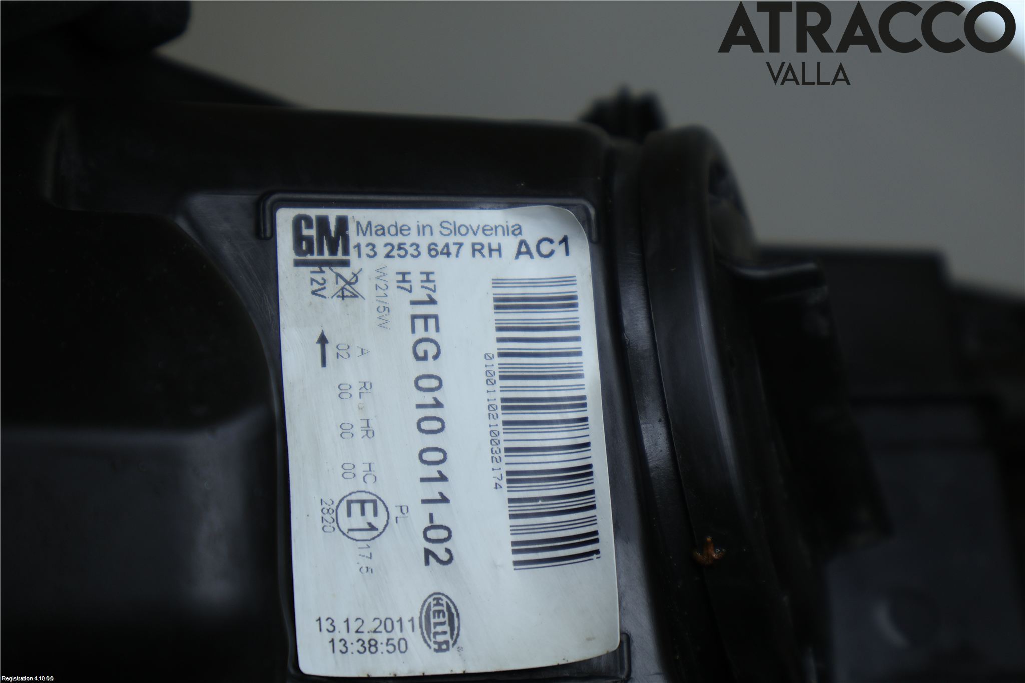 Opel ASTRA J 10-15 Strålkastare Höger