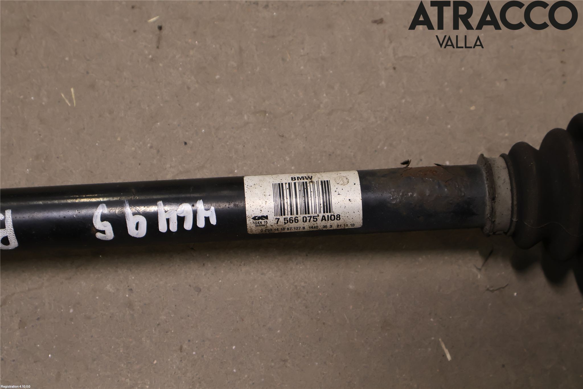 BMW 7 F01/02/03/04 09-15 Drivaxel Bak Vänster