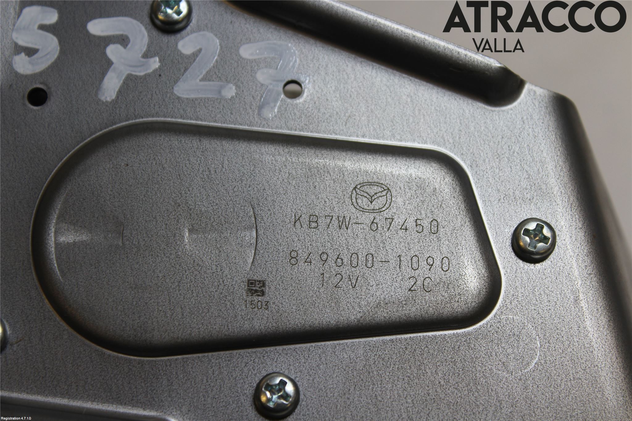 Mazda CX-5 17- Torkarmotor Baklucka