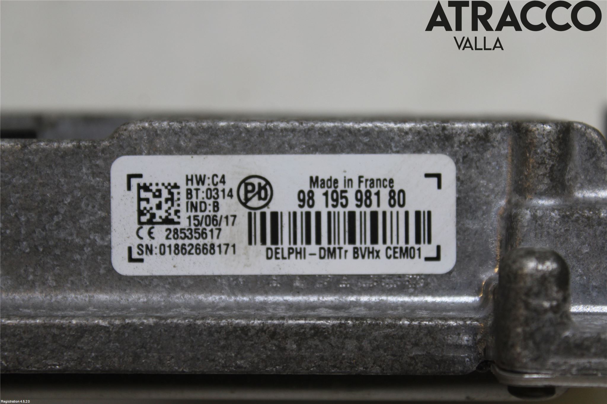 Peugeot 308 14-21 Styrenhet Övrigt