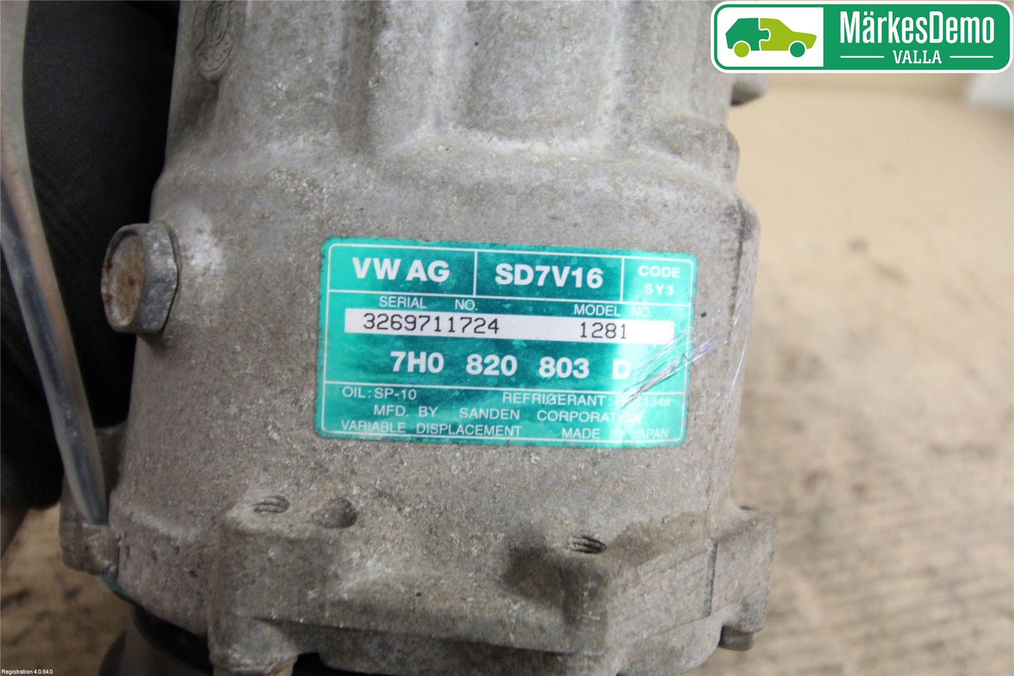 Volkswagen VW CADDY      04-10 Ac Kompressor