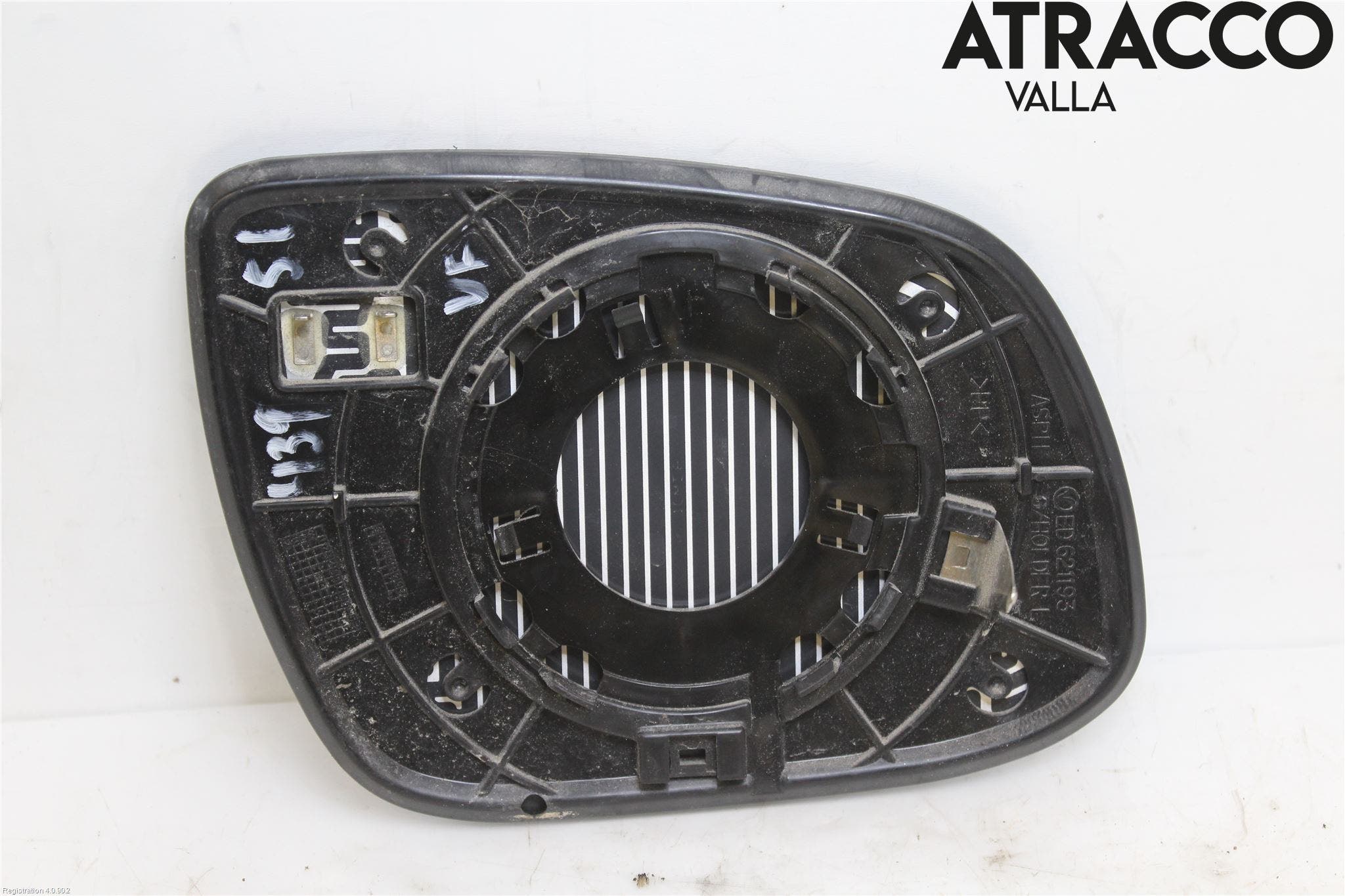 Kia CEED 06-12 Spegelglas Vä