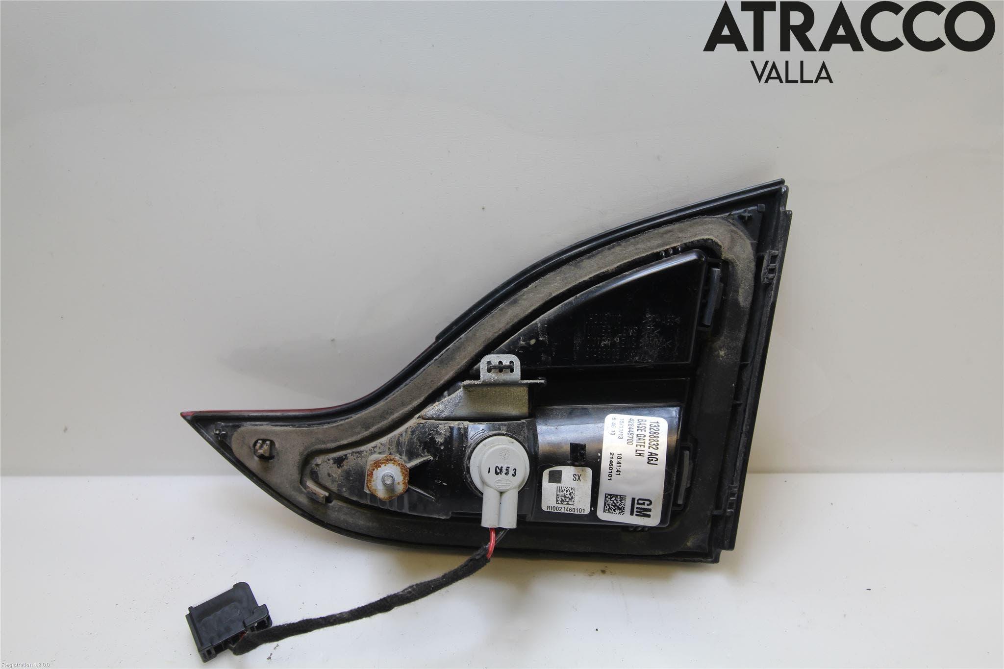 Opel ZAFIRA C 12-19 Bakljus Lucka Vä