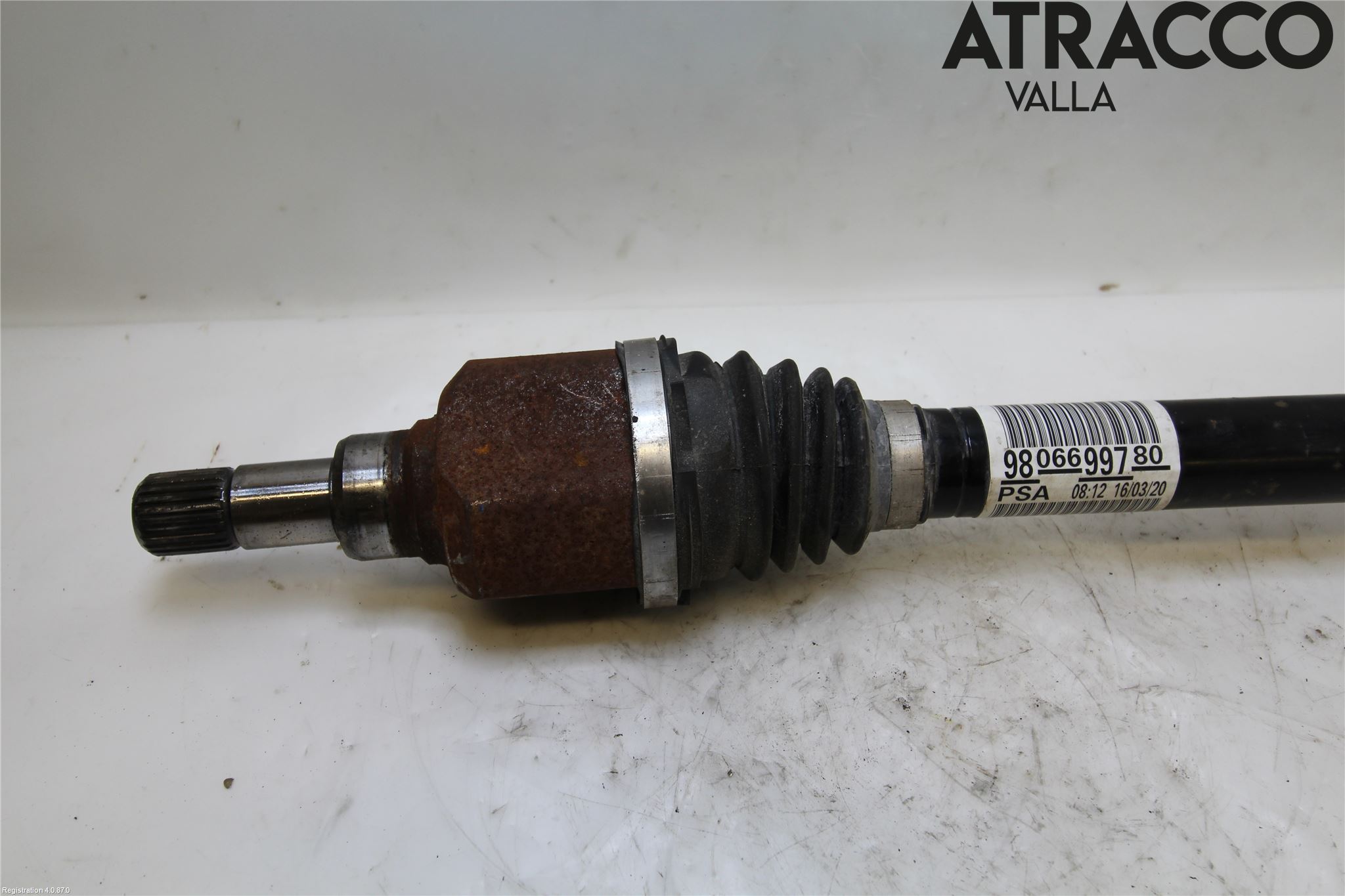 Citroen BERLINGO/E-BERLINGO 19- Drivaxel Fram Höger