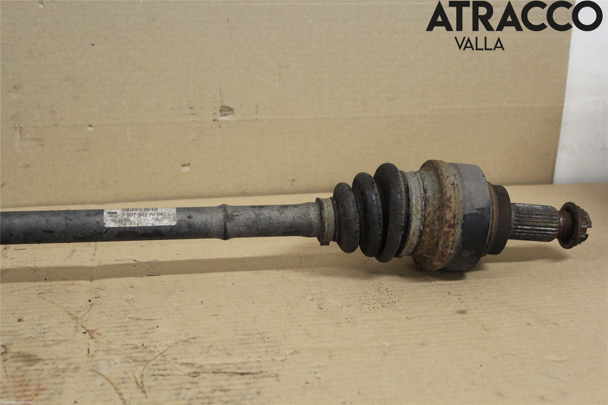 BMW 3 F30/F31/F80 12-19 Drivaxel Bak Höger