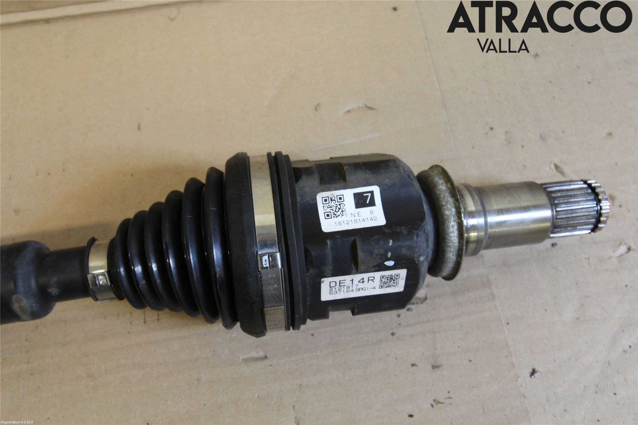 Toyota PRIUS+ ZVW40 12-20 Drivaxel Fram Höger