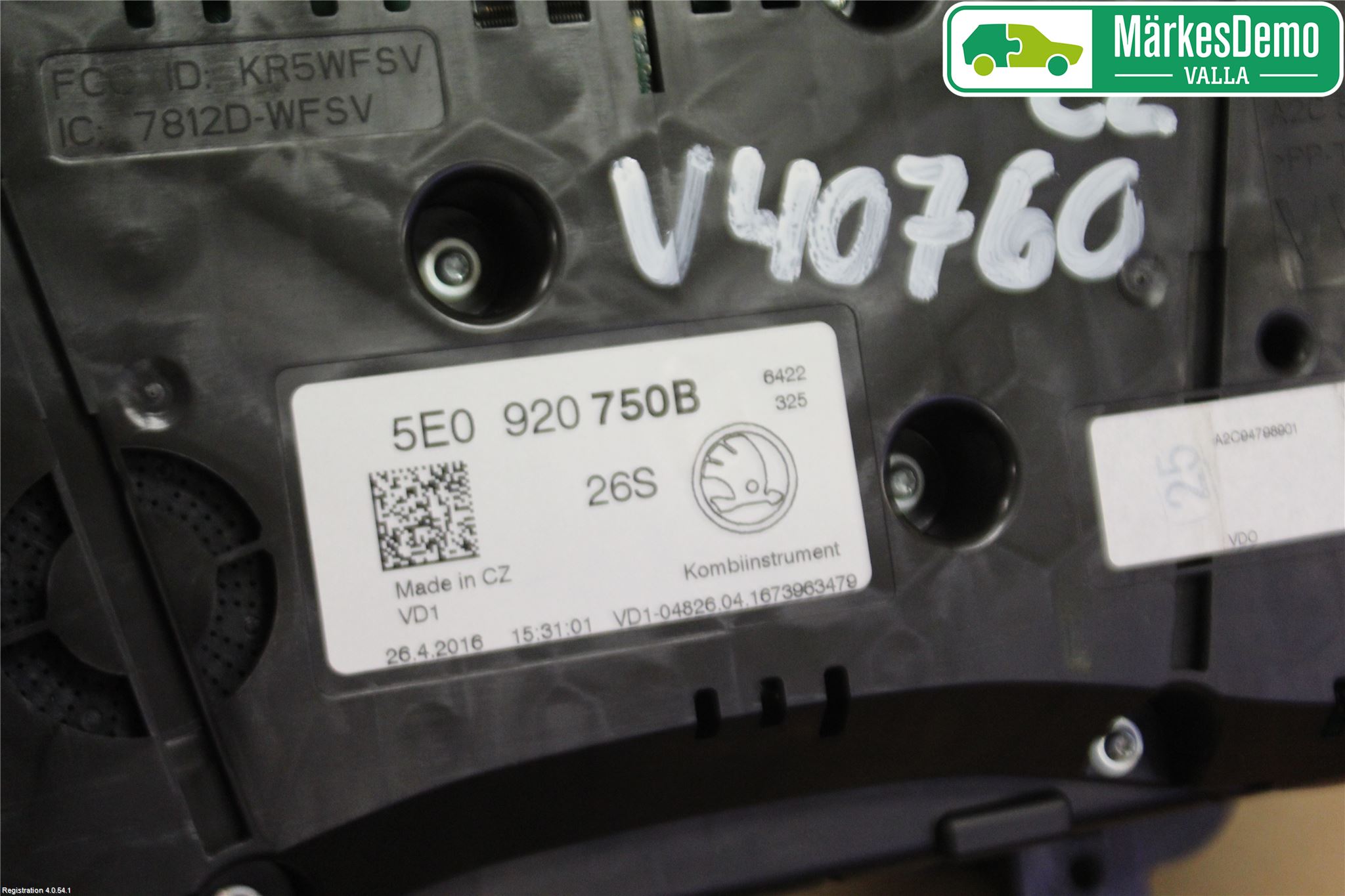 Skoda OCTAVIA (5E) 13-20 Instrument Komb