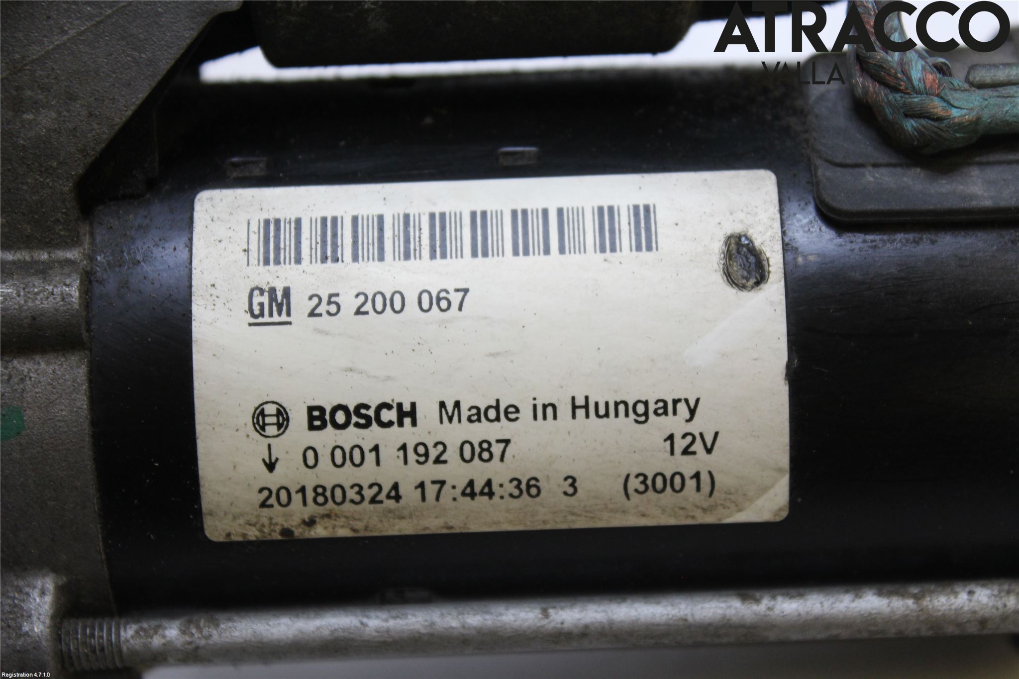 Opel CORSA E 15-19 Startmotor