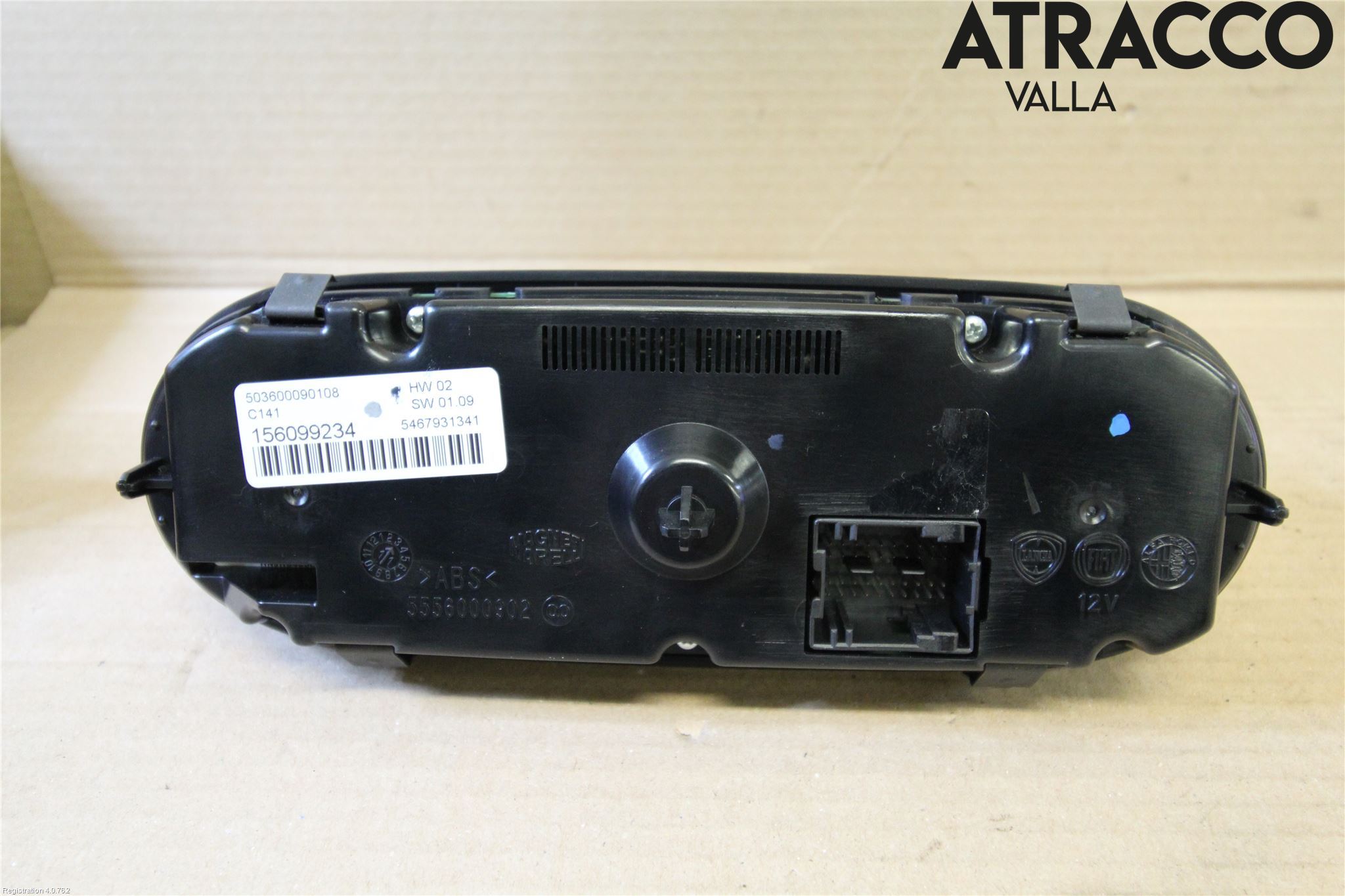 Alfa GIULIETTA Ac Styrenhet Ac Manöveren