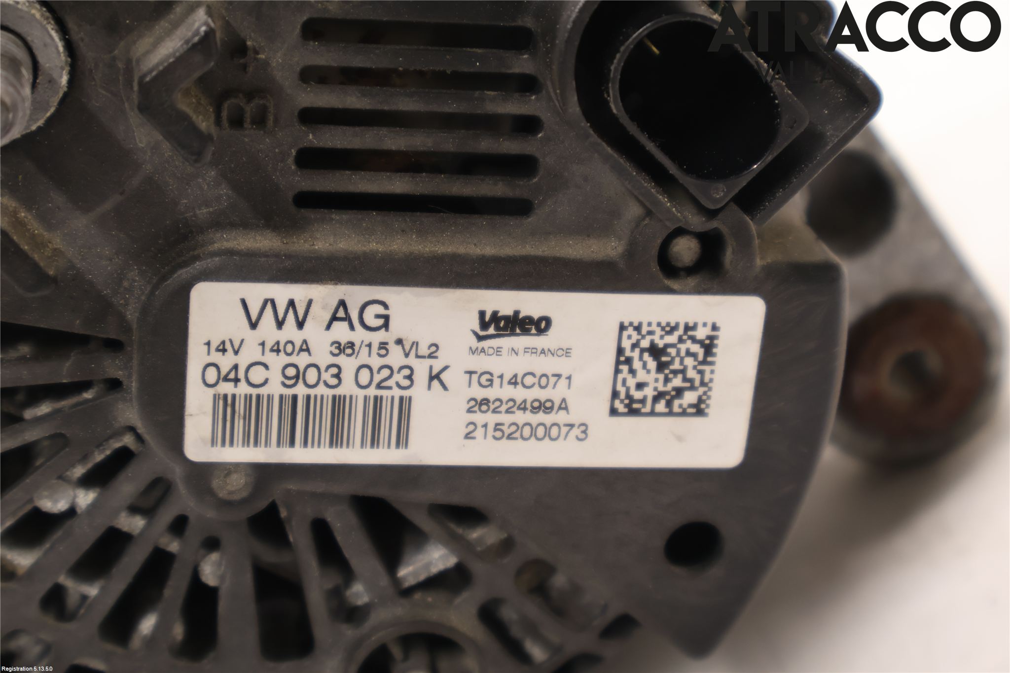 Volkswagen VW GOLF / E-GOLF VII 13-20 Generator