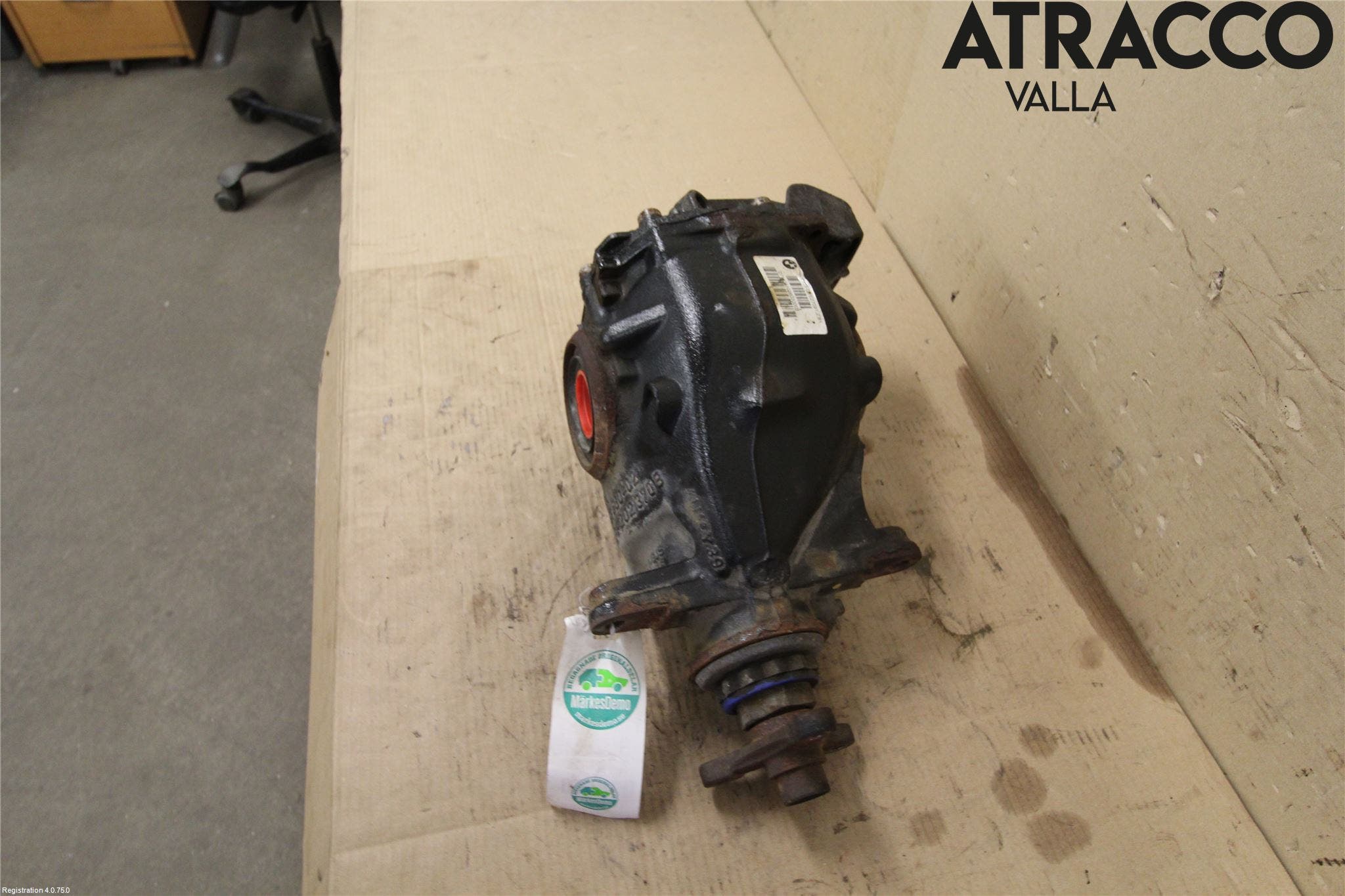 BMW 3 F30/F31/F80 12-19 Bakväxel-Diff