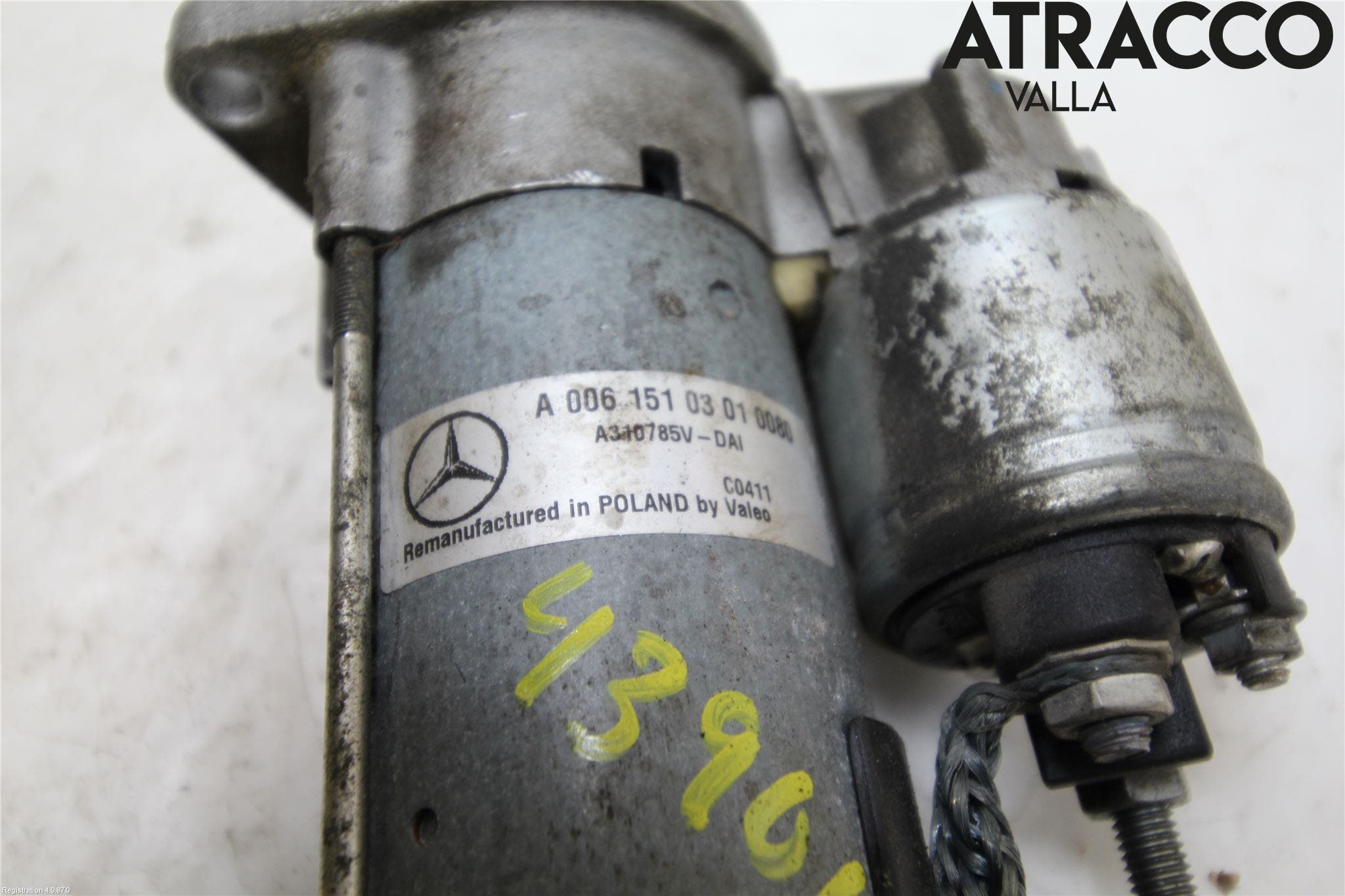 Mercedes-Benz MB A-KLASS (W168) 98-04 Startmotor