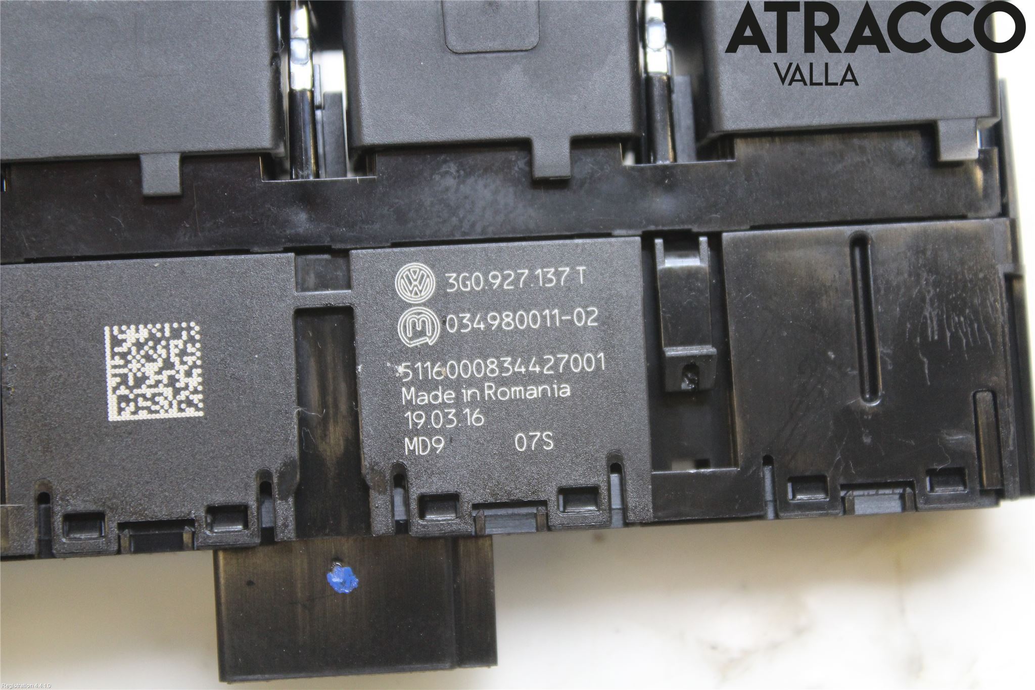 Volkswagen VW PASSAT 15-19 Start/Stopp Övrigt
