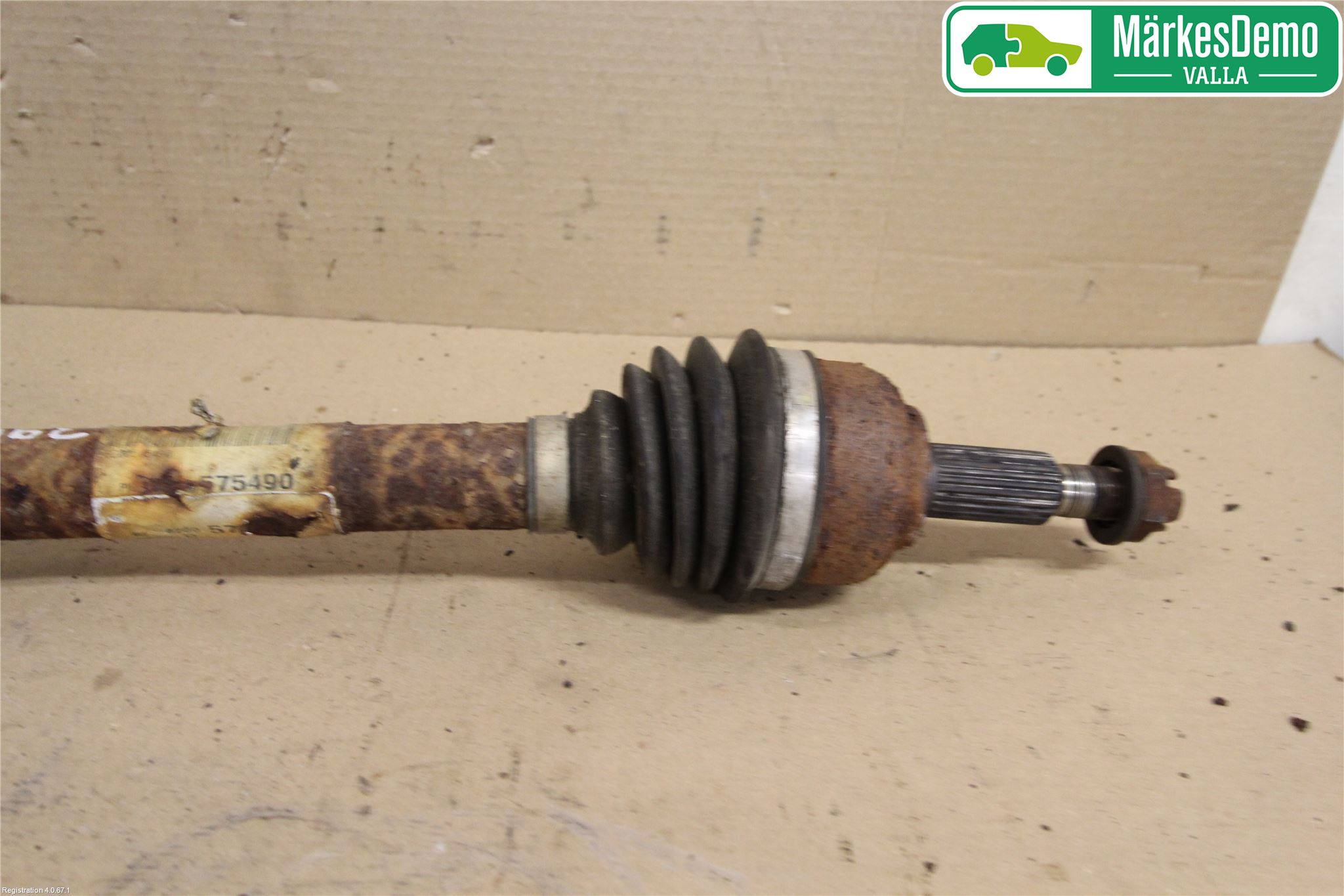 Renault SCÉNIC/GRAND 07-09 Drivaxel Fram Höger
