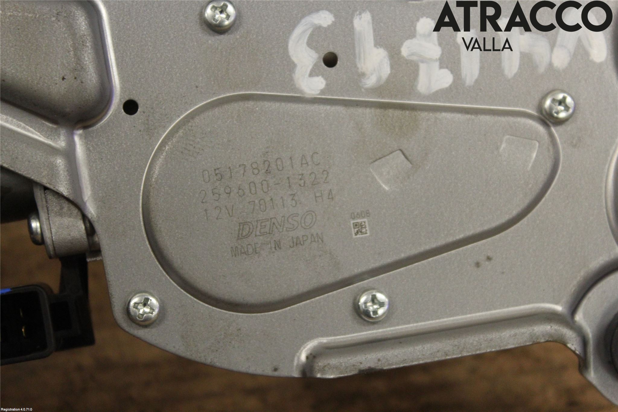 Fiat FREEMONT Torkarmotor Baklucka