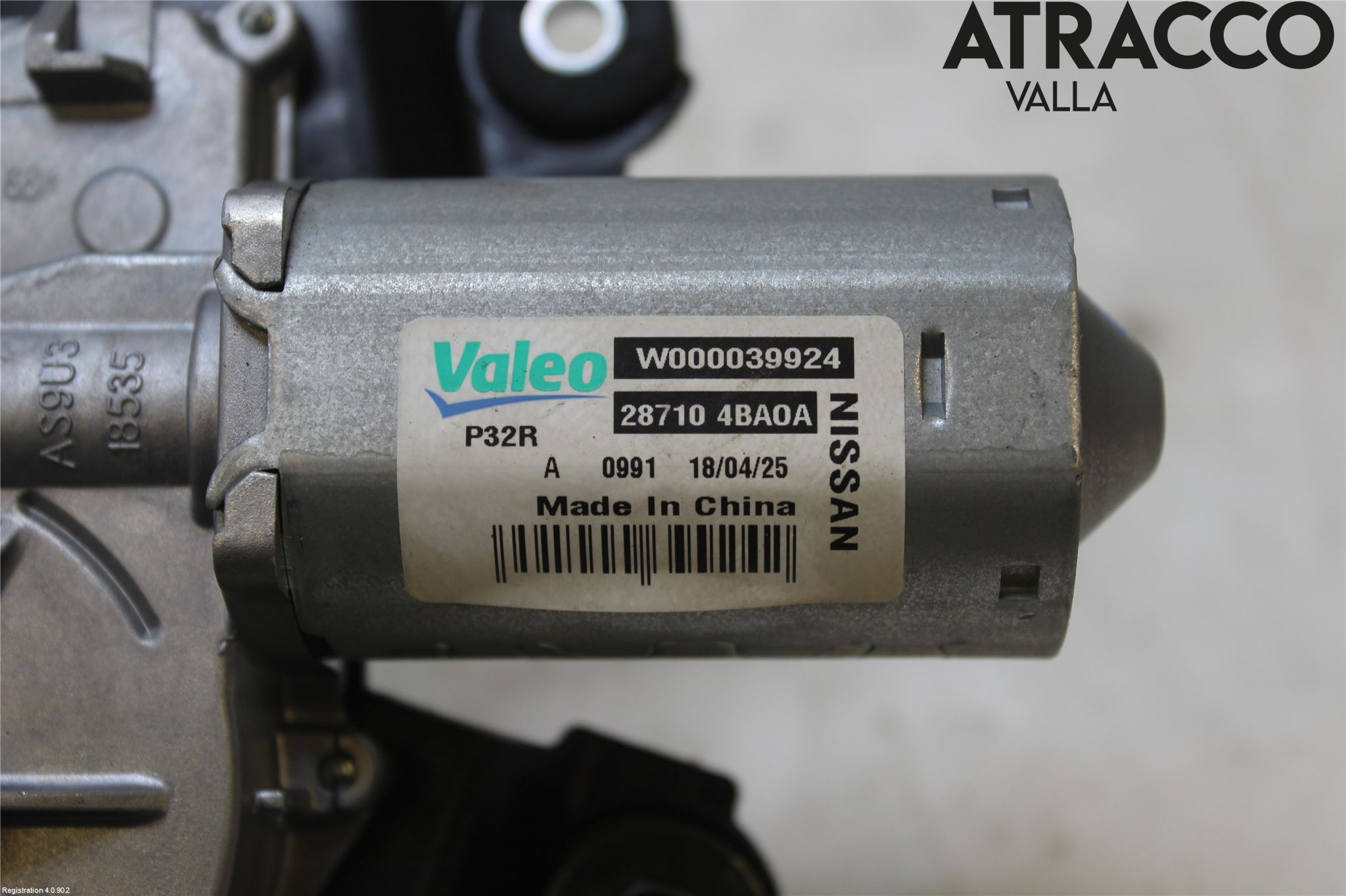 Nissan X-TRAIL 14-21 Torkarmotor Baklucka