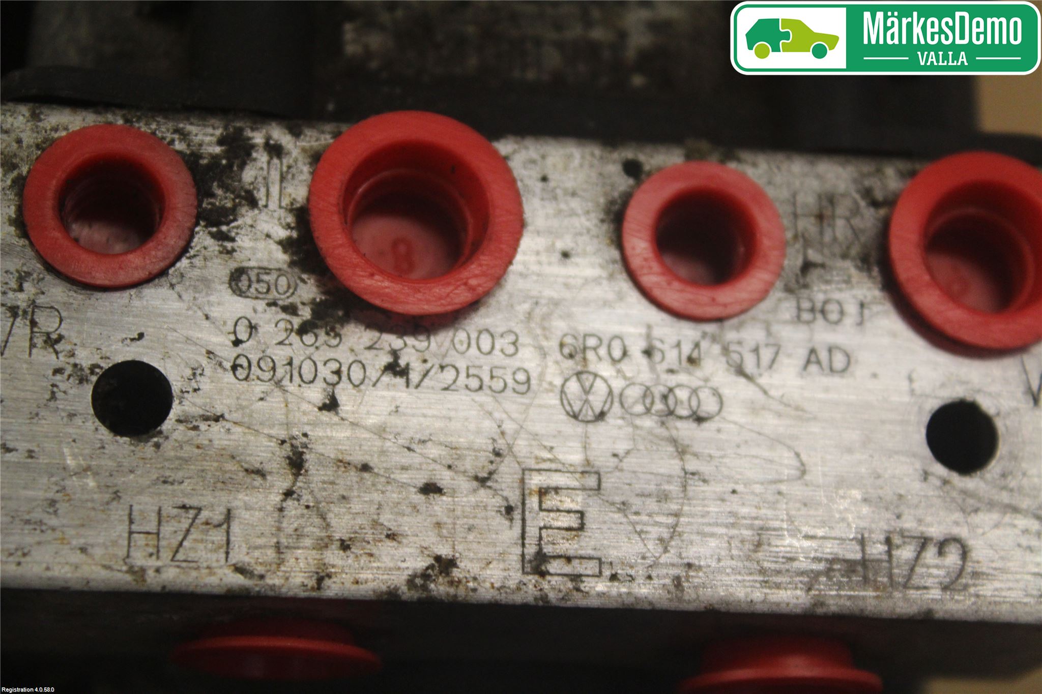 Volkswagen VW POLO 10-17 Abs Hydraulaggregat